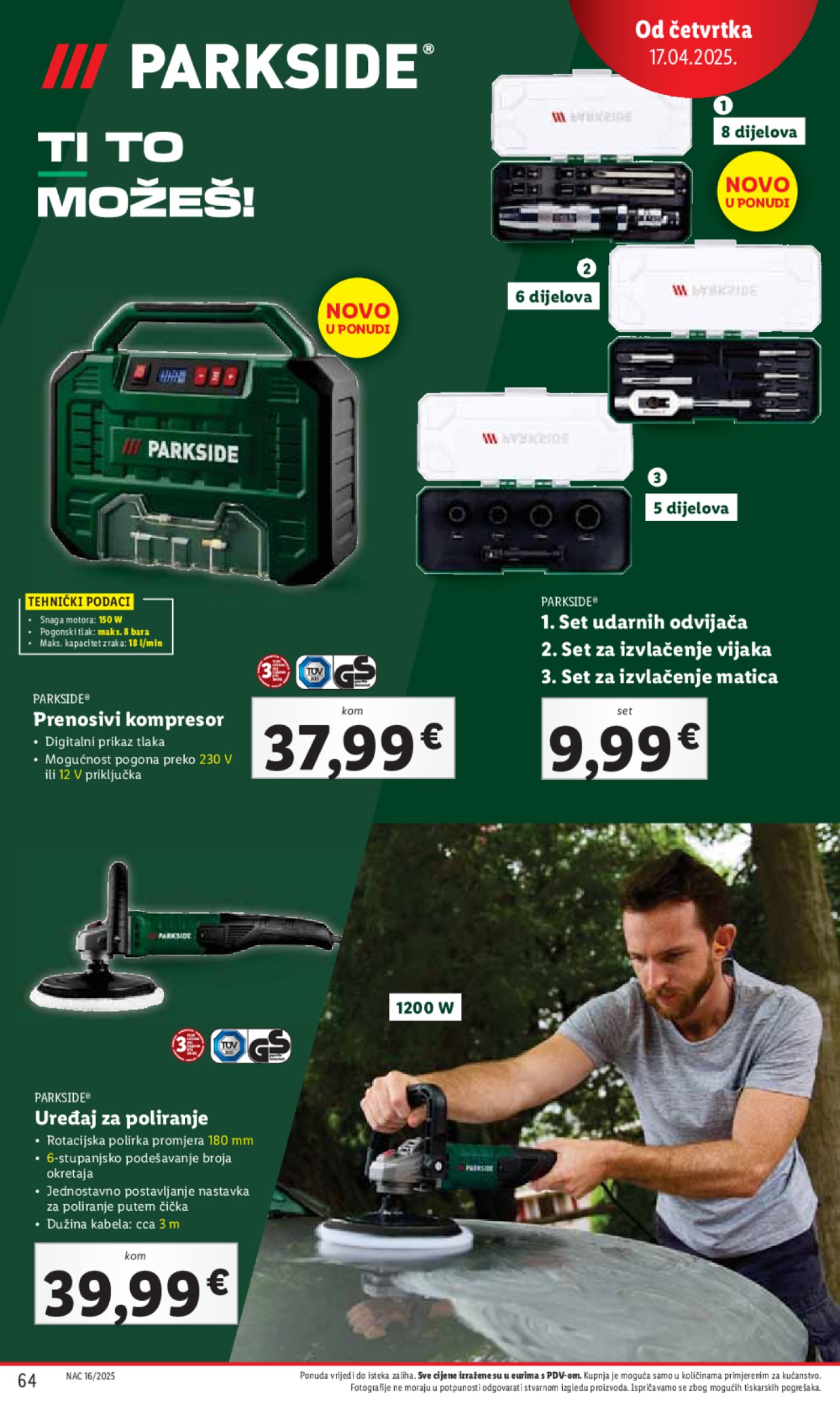 Lidl katalog Super ponuda od ponedjeljka 14.04. - 20.04.2025.