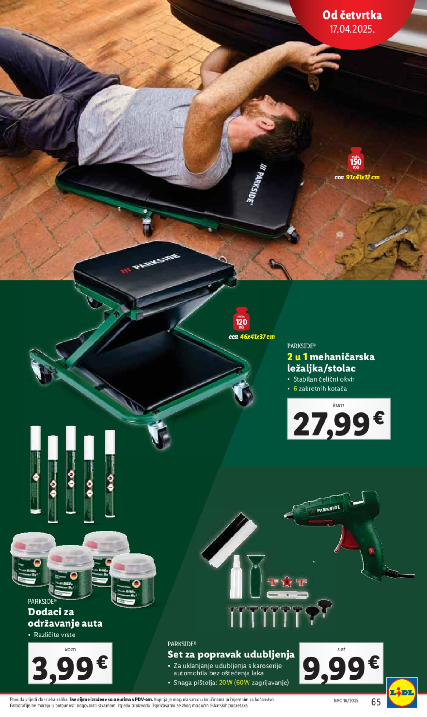 Lidl katalog Super ponuda od ponedjeljka 14.04. - 20.04.2025.