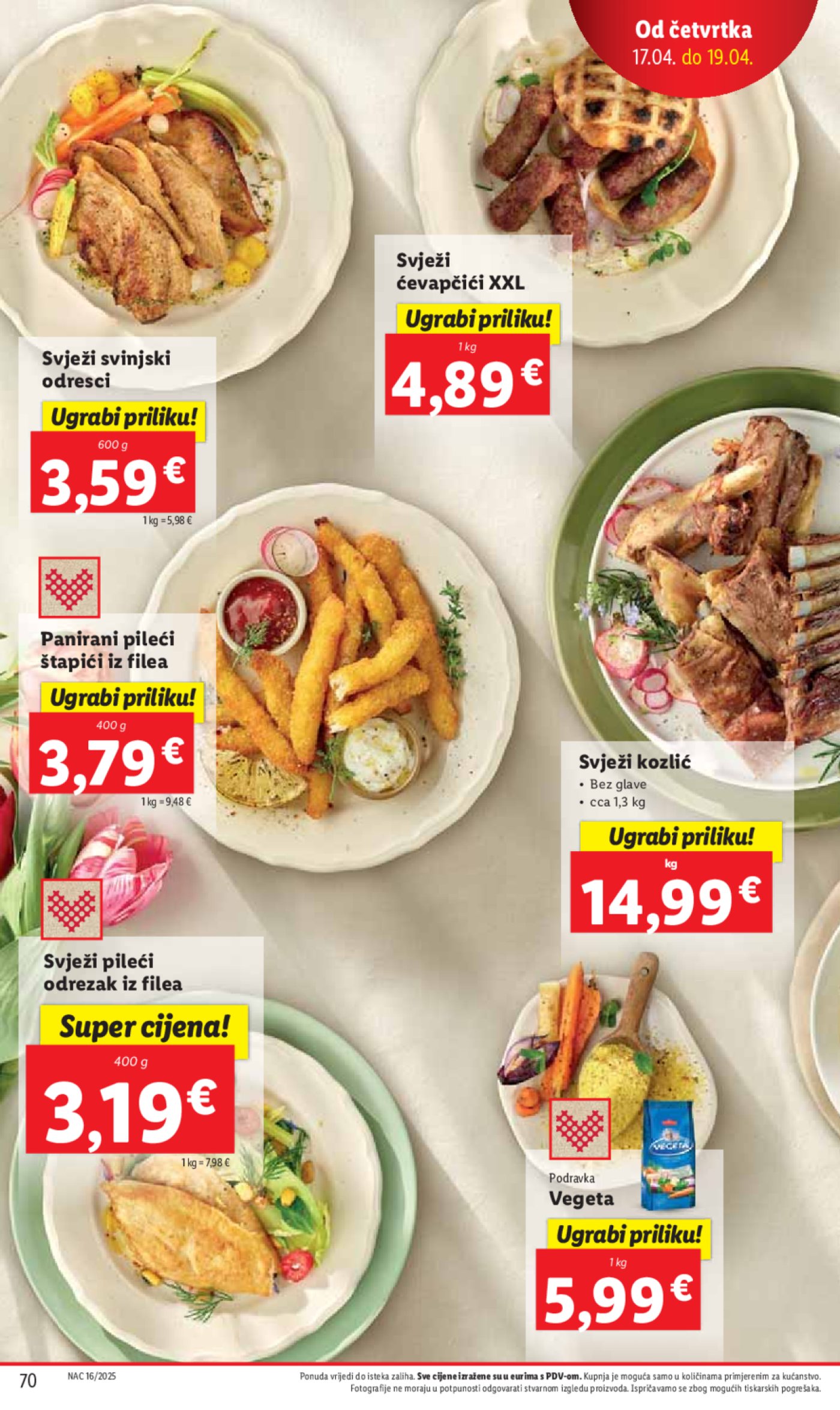 Lidl katalog Super ponuda od ponedjeljka 14.04. - 20.04.2025.