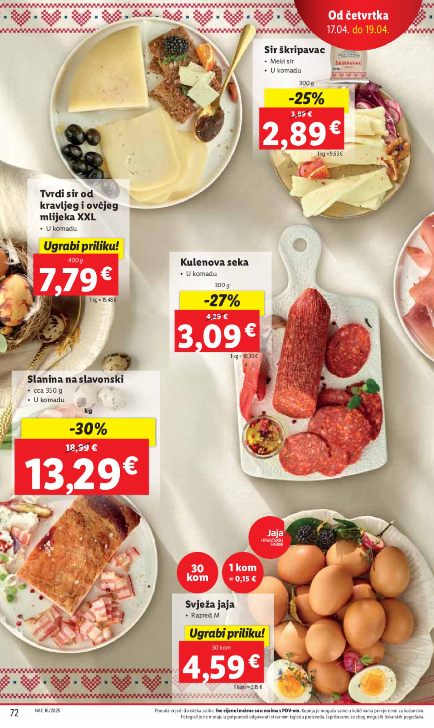 Lidl katalog Super ponuda od ponedjeljka 14.04. - 20.04.2025.