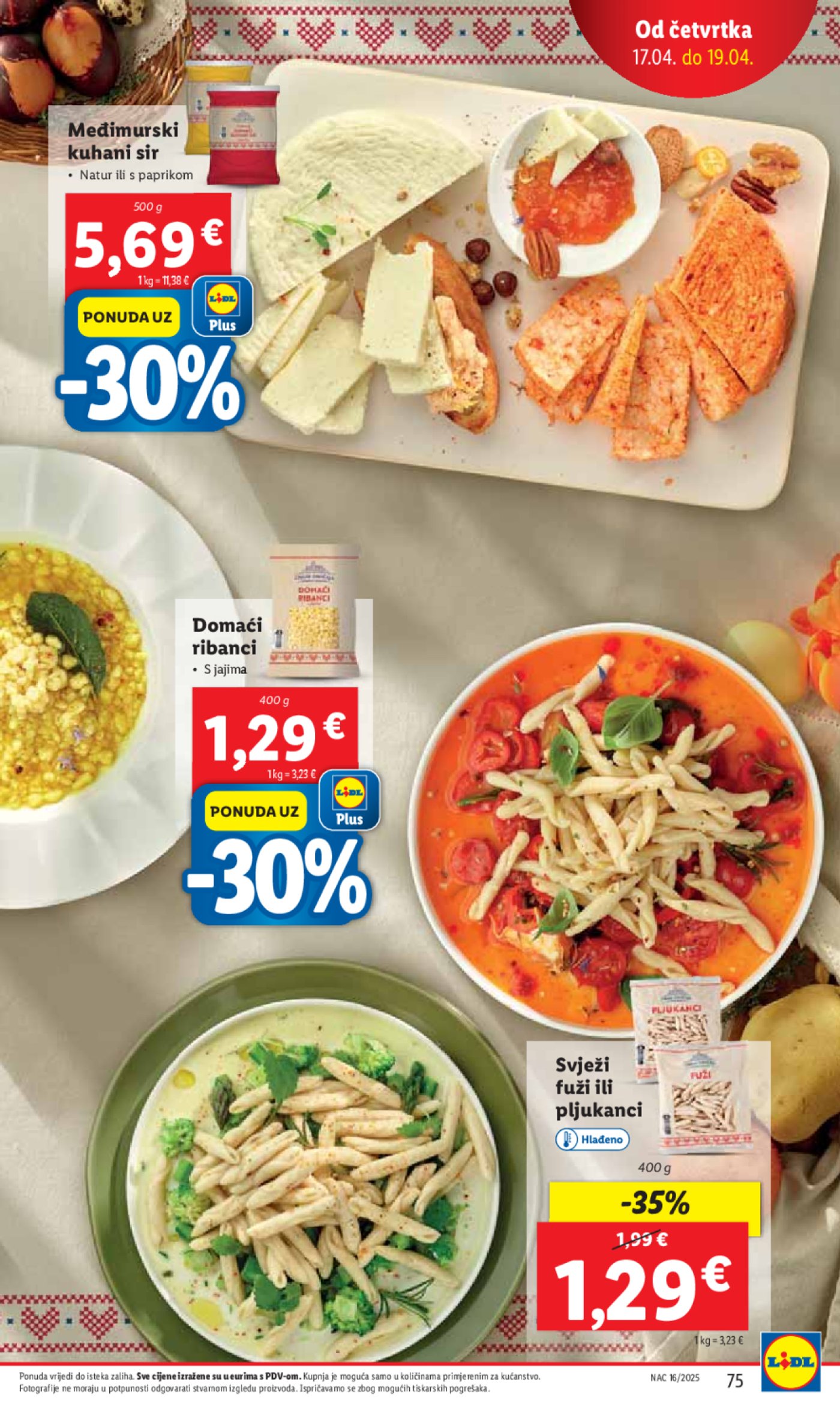 Lidl katalog Super ponuda od ponedjeljka 14.04. - 20.04.2025.