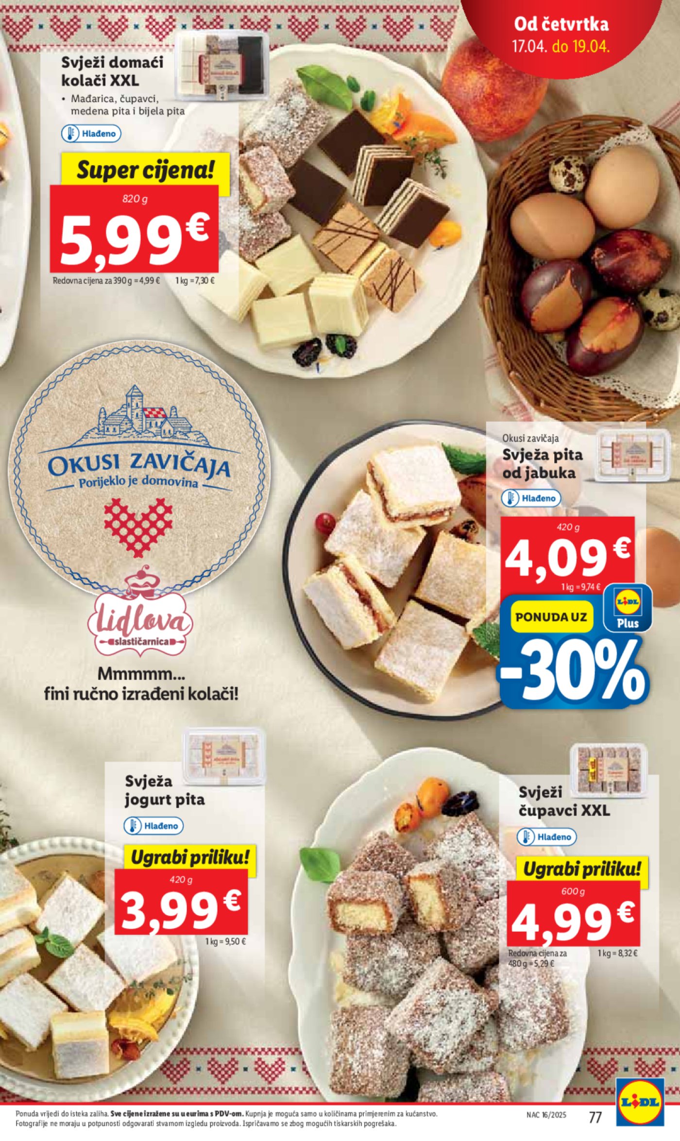 Lidl katalog Super ponuda od ponedjeljka 14.04. - 20.04.2025.