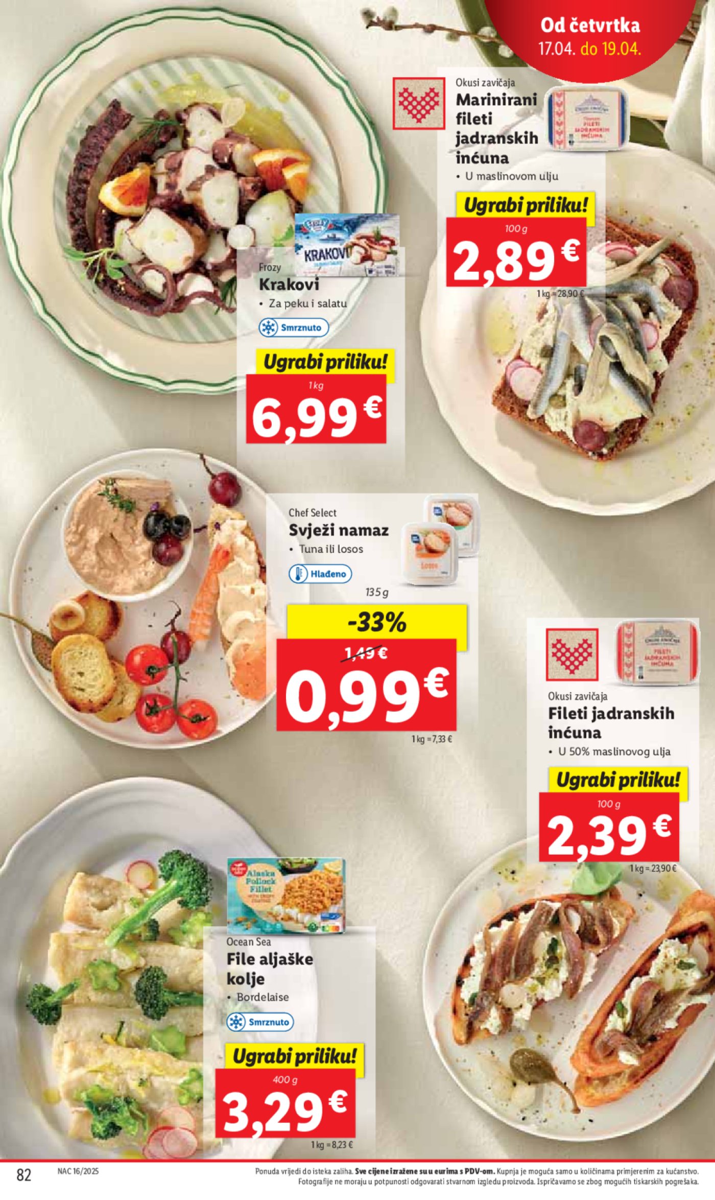 Lidl katalog Super ponuda od ponedjeljka 14.04. - 20.04.2025.