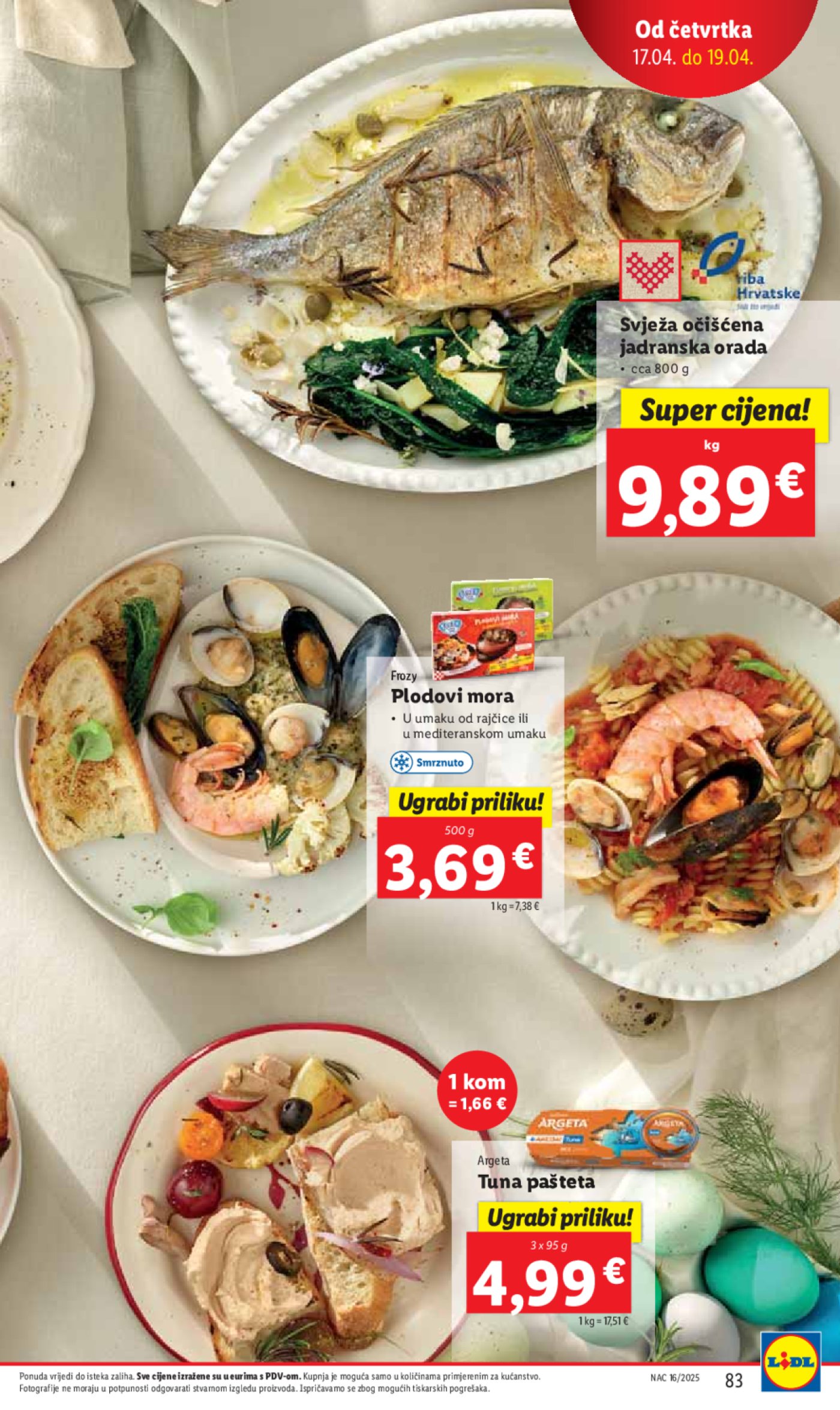 Lidl katalog Super ponuda od ponedjeljka 14.04. - 20.04.2025.