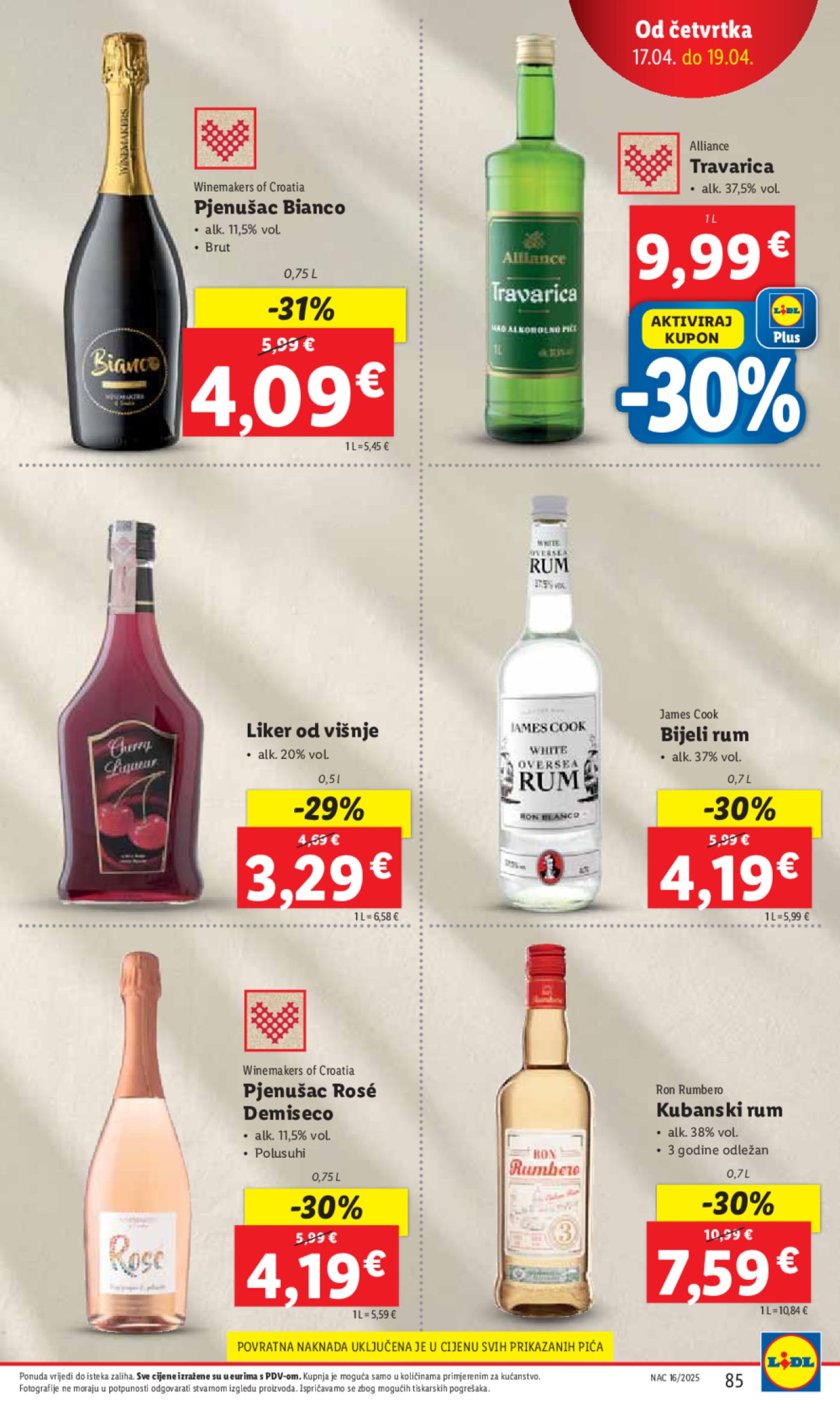 Lidl katalog Super ponuda od ponedjeljka 14.04. - 20.04.2025.