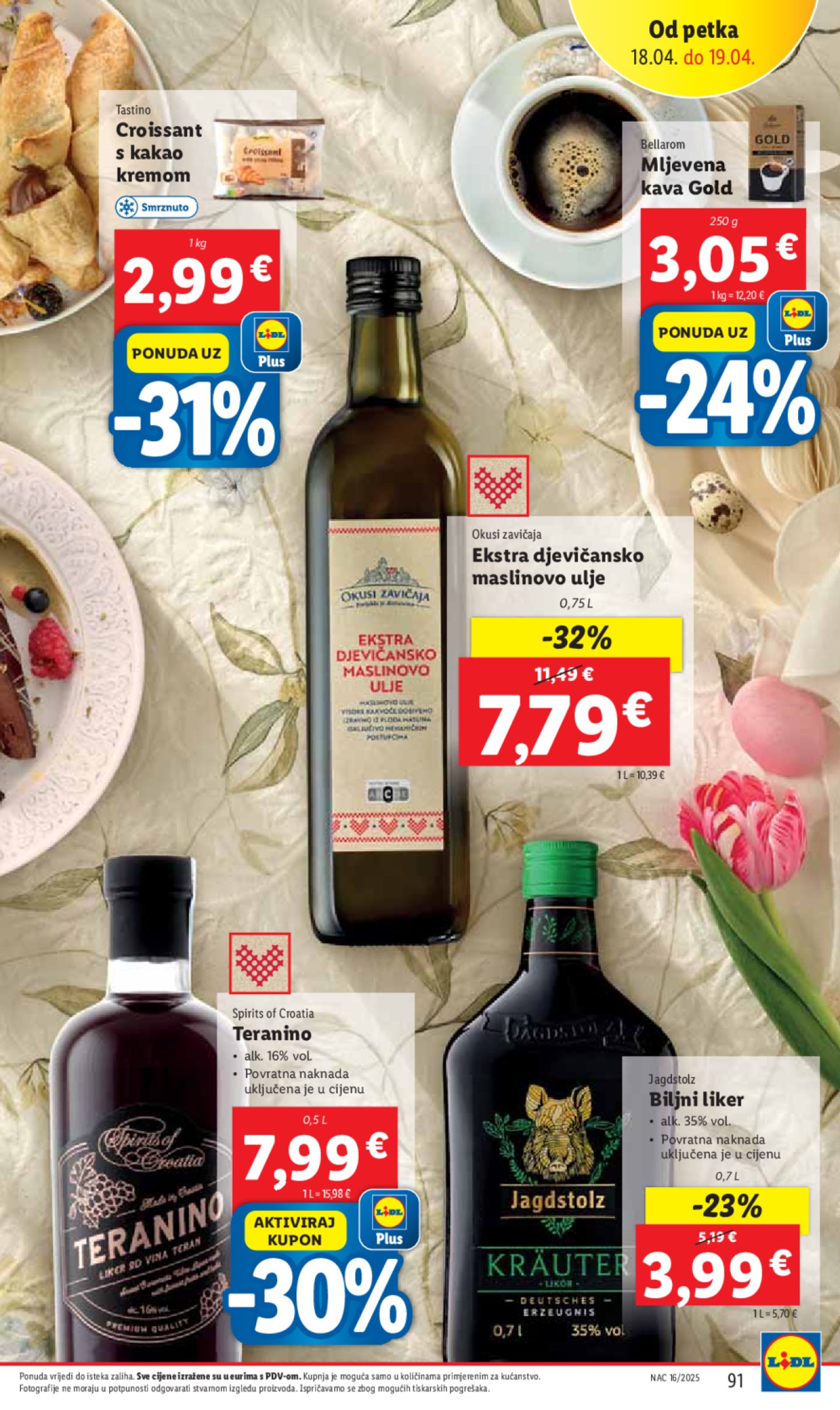 Lidl katalog Super ponuda od ponedjeljka 14.04. - 20.04.2025.