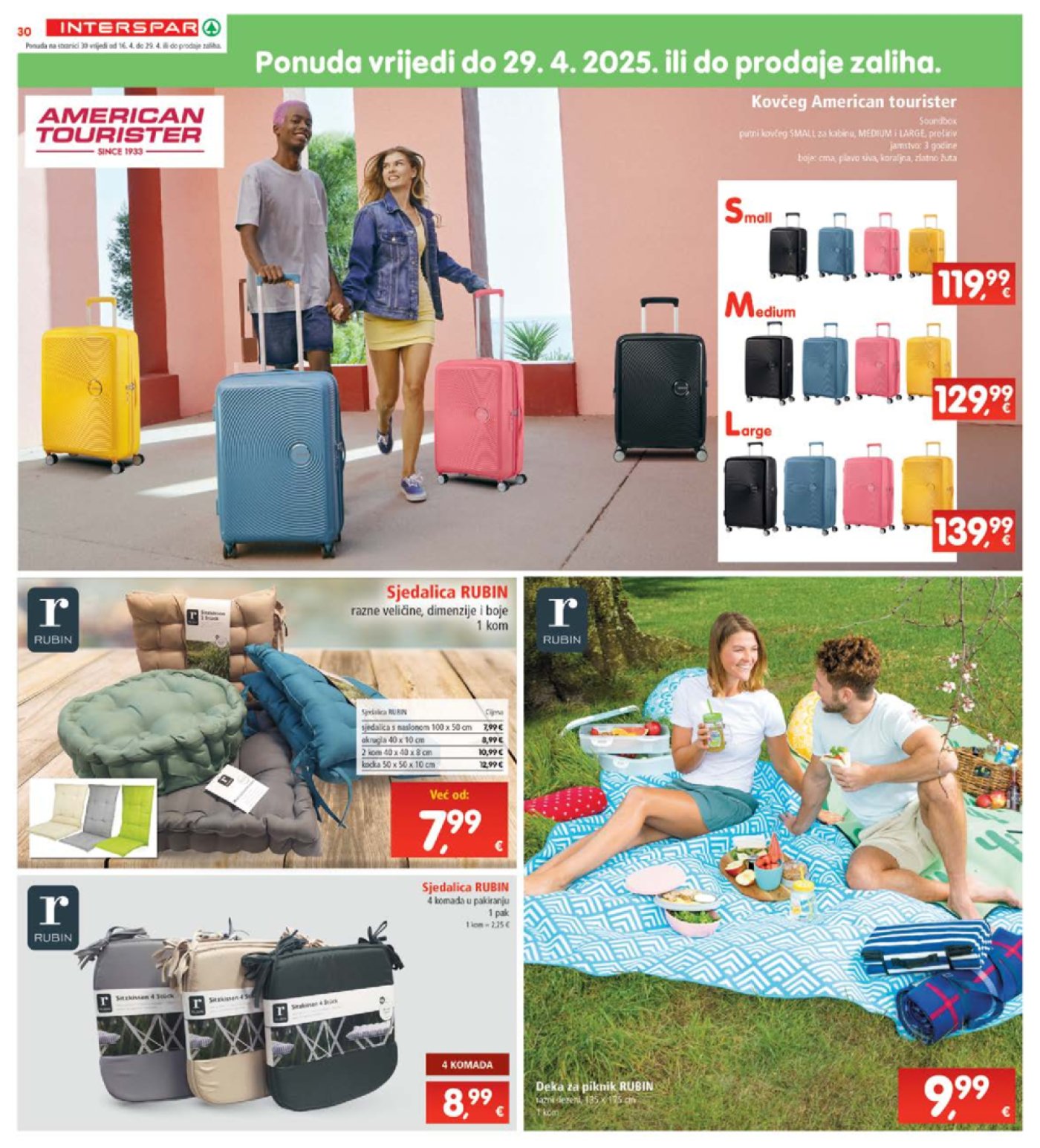 INTERSPAR katalog Akcija 16.04.-22.04.2025.