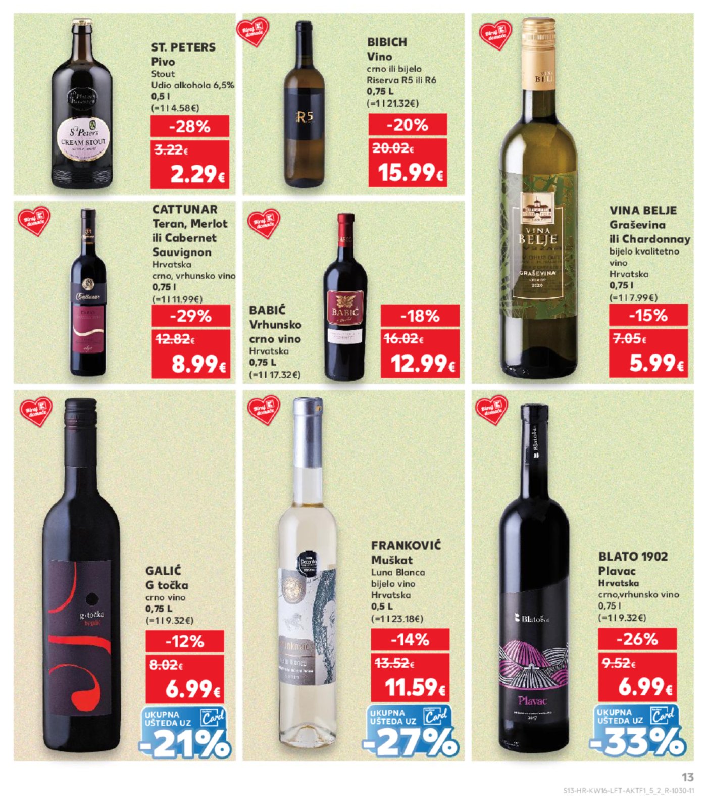 Kaufland katalog Akcija 16.04.-22.04.2025. Odabrane Poslovnice