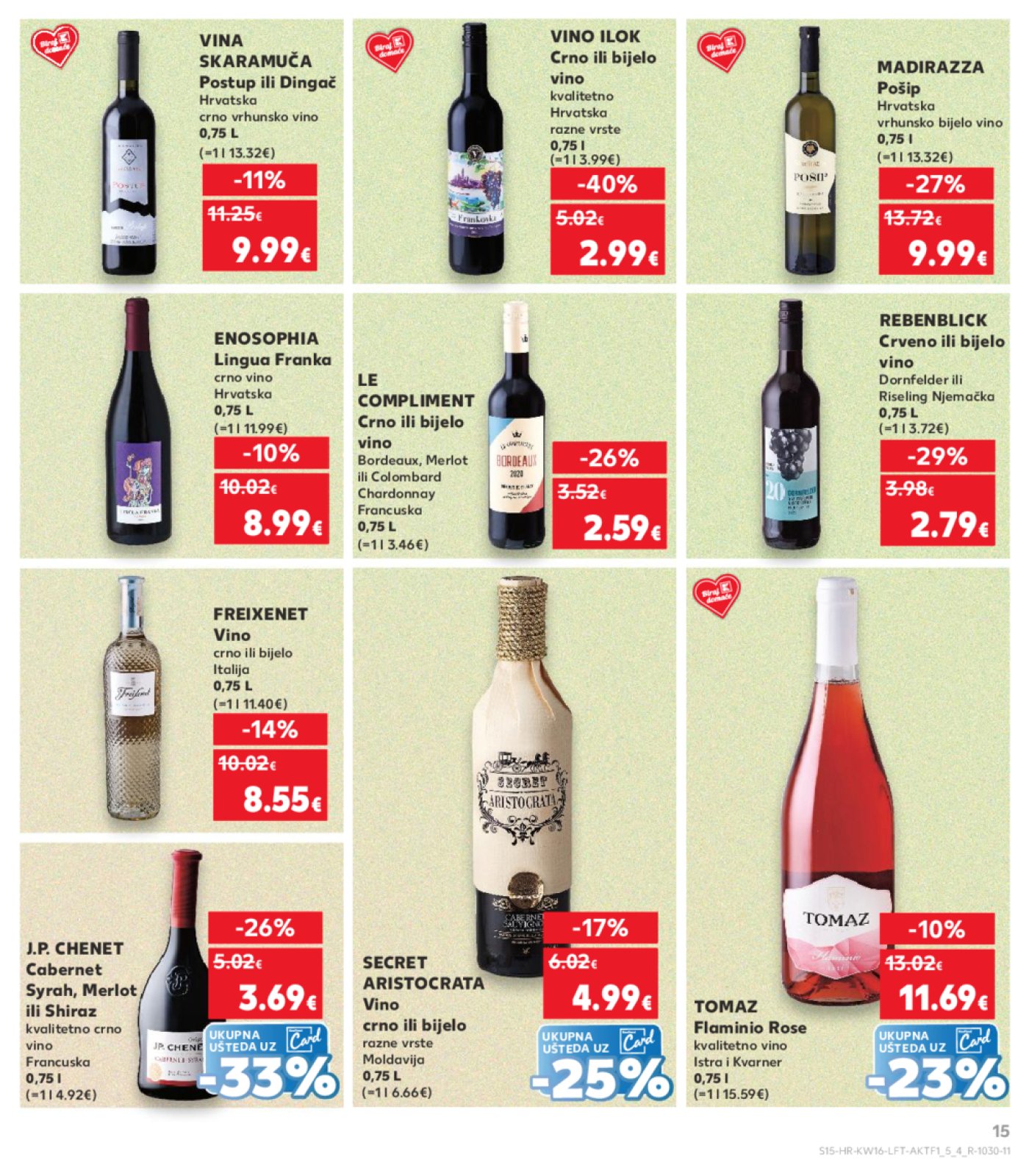 Kaufland katalog Akcija 16.04.-22.04.2025. Odabrane Poslovnice