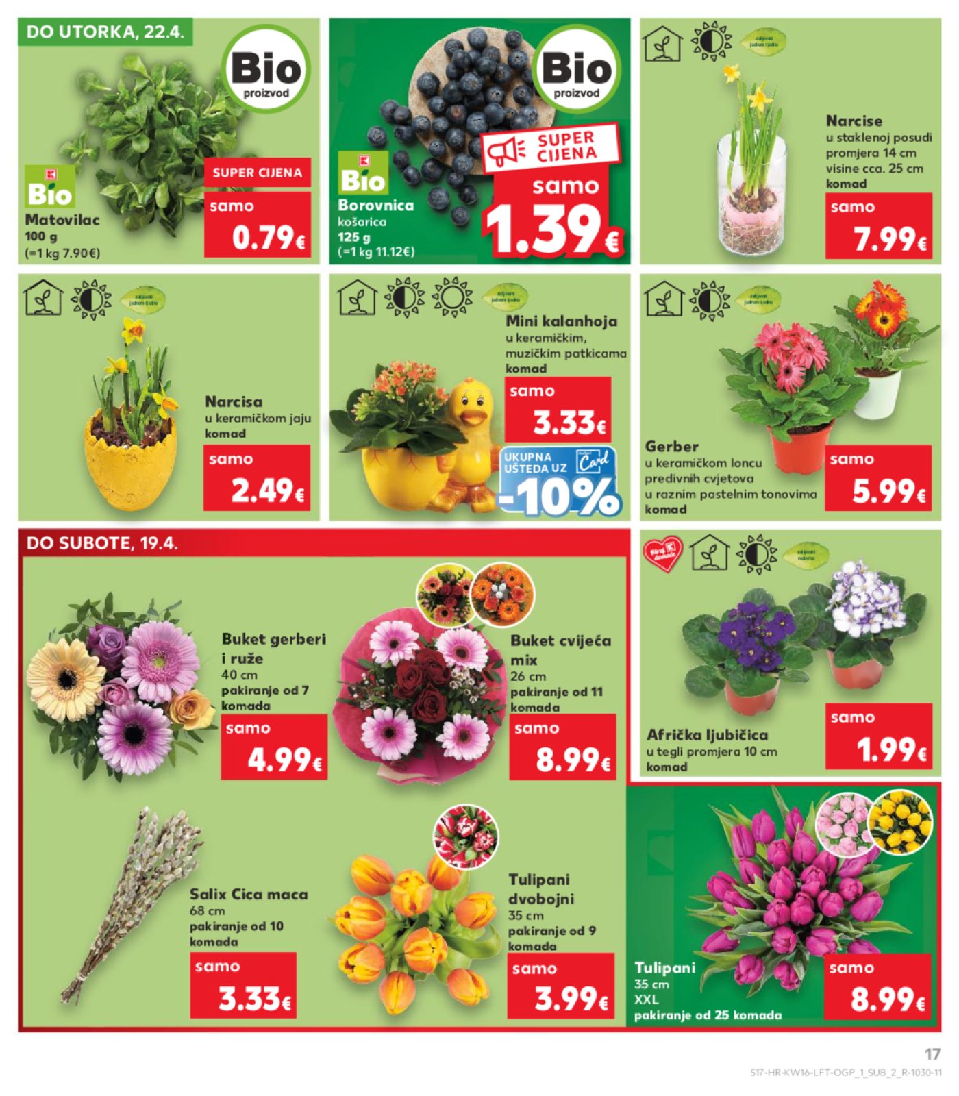 Kaufland katalog Akcija 16.04.-22.04.2025. Odabrane Poslovnice