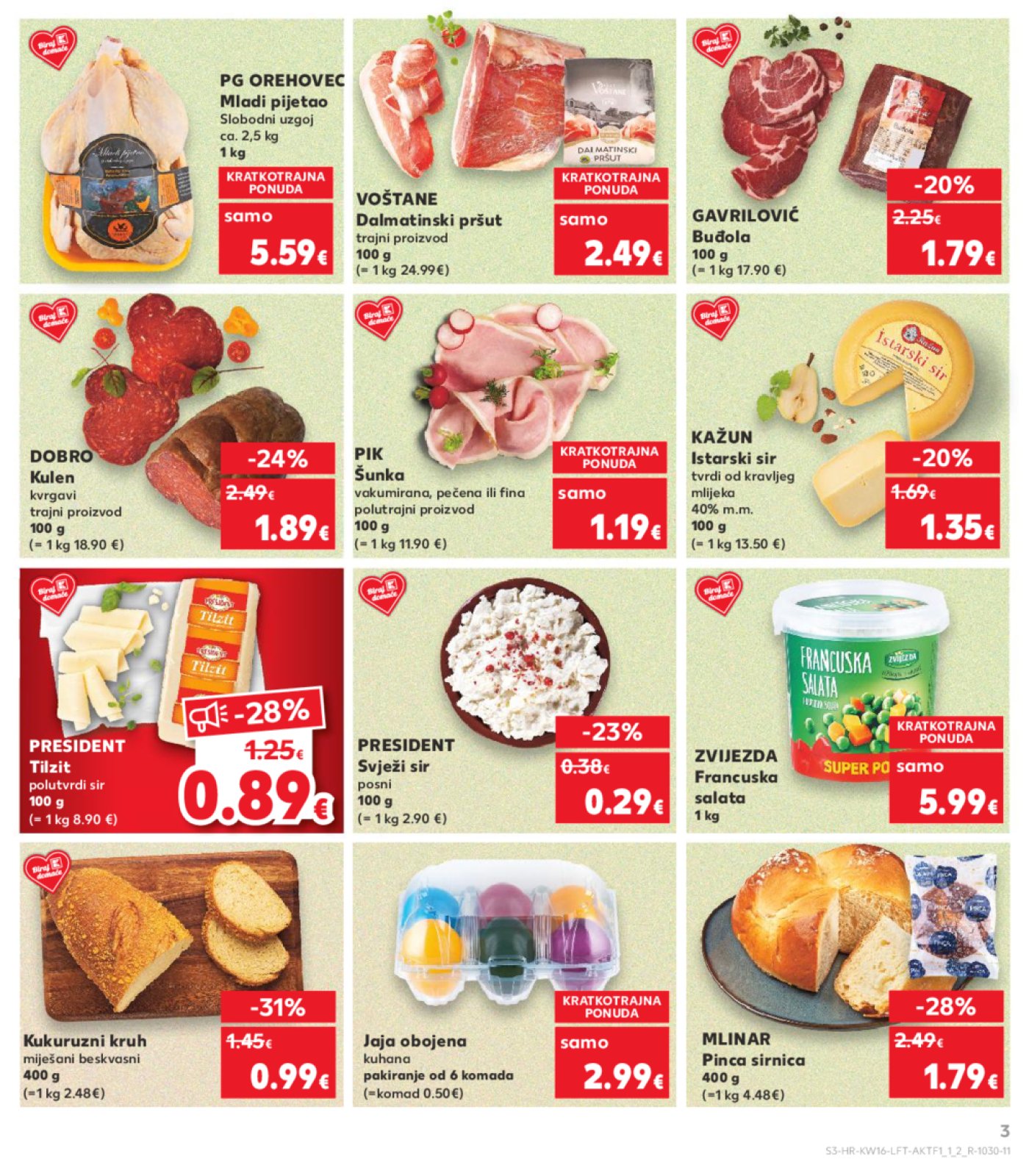 Kaufland katalog Akcija 16.04.-22.04.2025. Odabrane Poslovnice