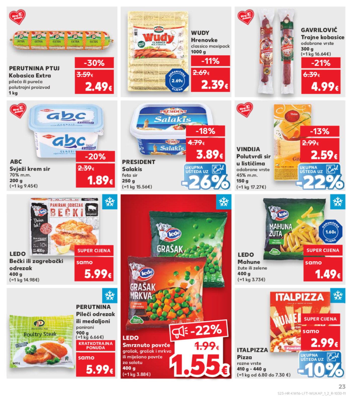 Kaufland katalog Akcija 16.04.-22.04.2025. Odabrane Poslovnice