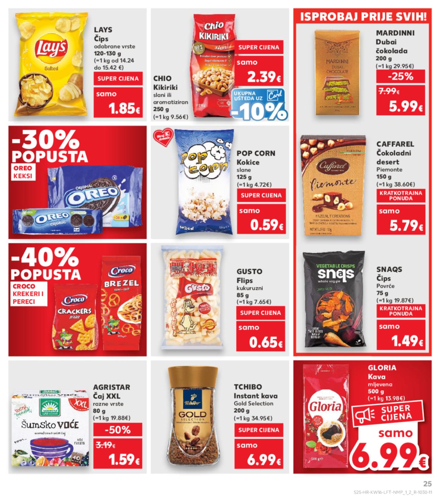 Kaufland katalog Akcija 16.04.-22.04.2025. Odabrane Poslovnice