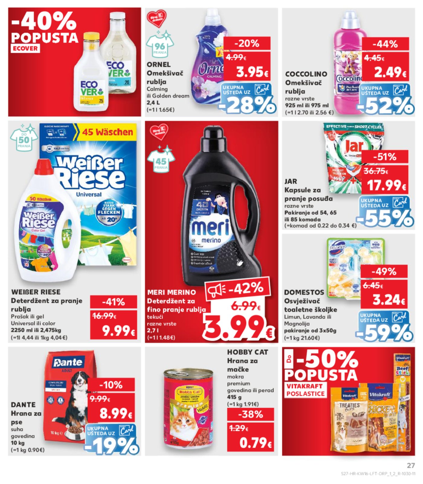 Kaufland katalog Akcija 16.04.-22.04.2025. Odabrane Poslovnice