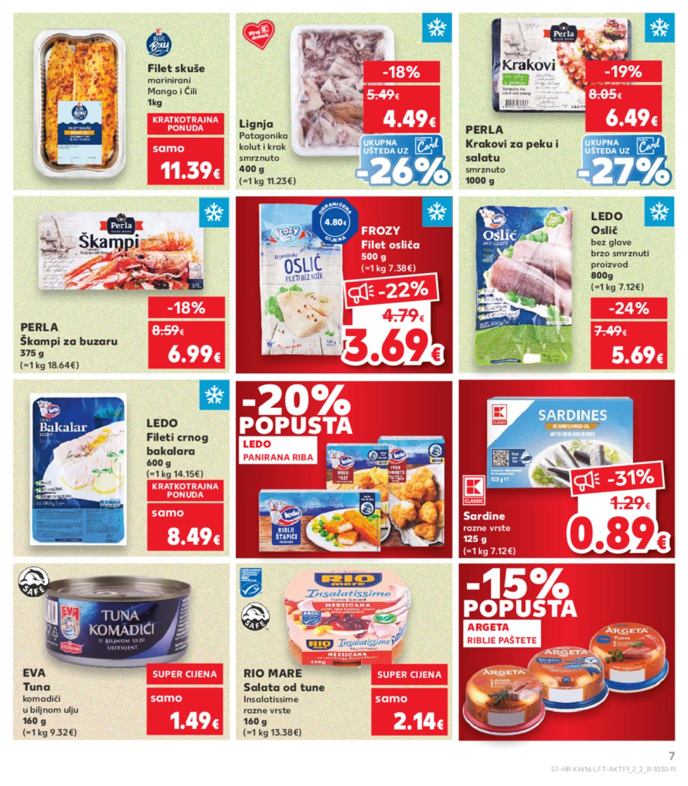 Kaufland katalog Akcija 16.04.-22.04.2025. Odabrane Poslovnice