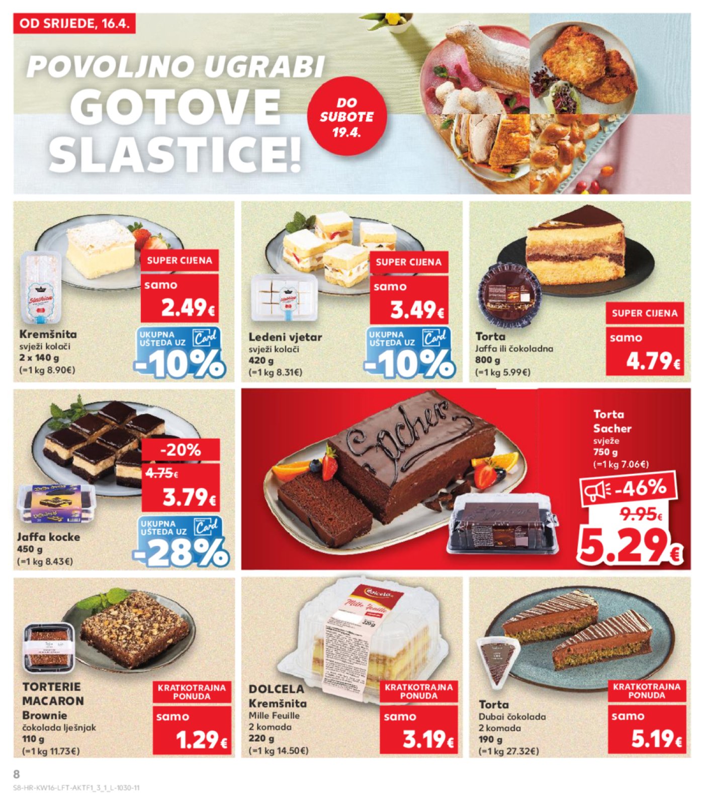 Kaufland katalog Akcija 16.04.-22.04.2025. Odabrane Poslovnice