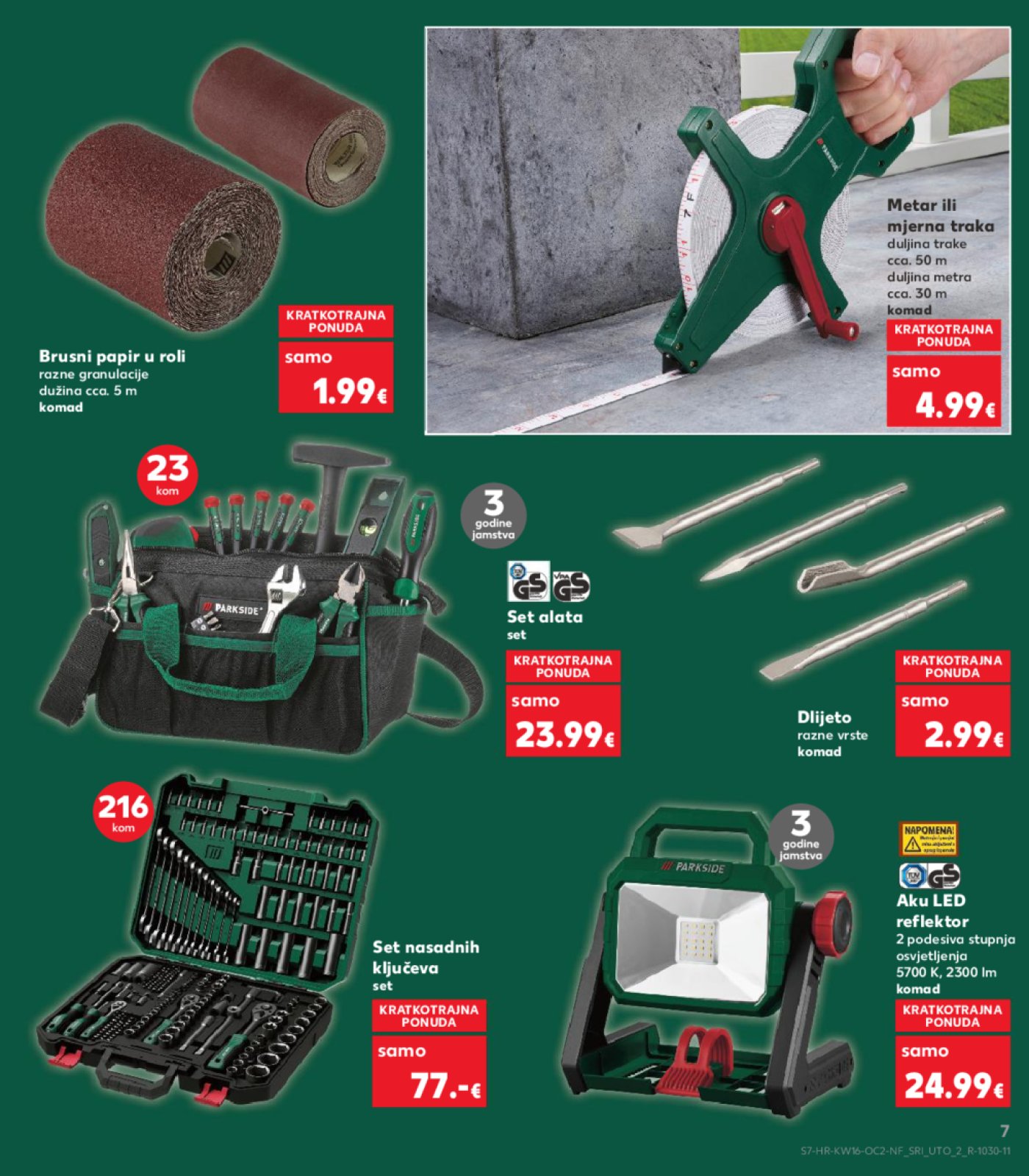 Kaufland katalog Neprehrambenih proizvoda 16.04.-22.04.2025. Odabrane Poslovnice