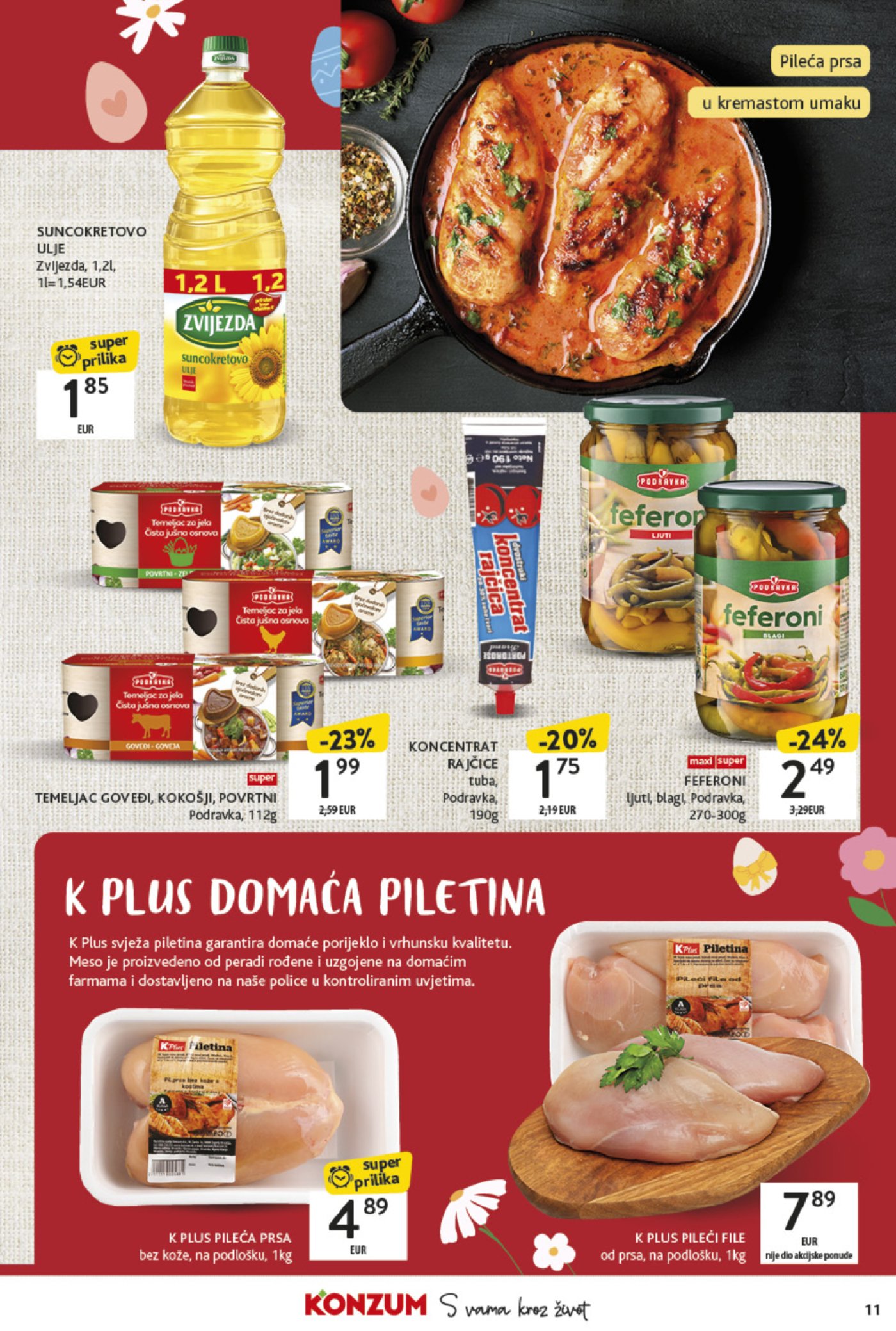 Konzum katalog Najbolje iz Hrvatske 14.4.-19.4.2025.