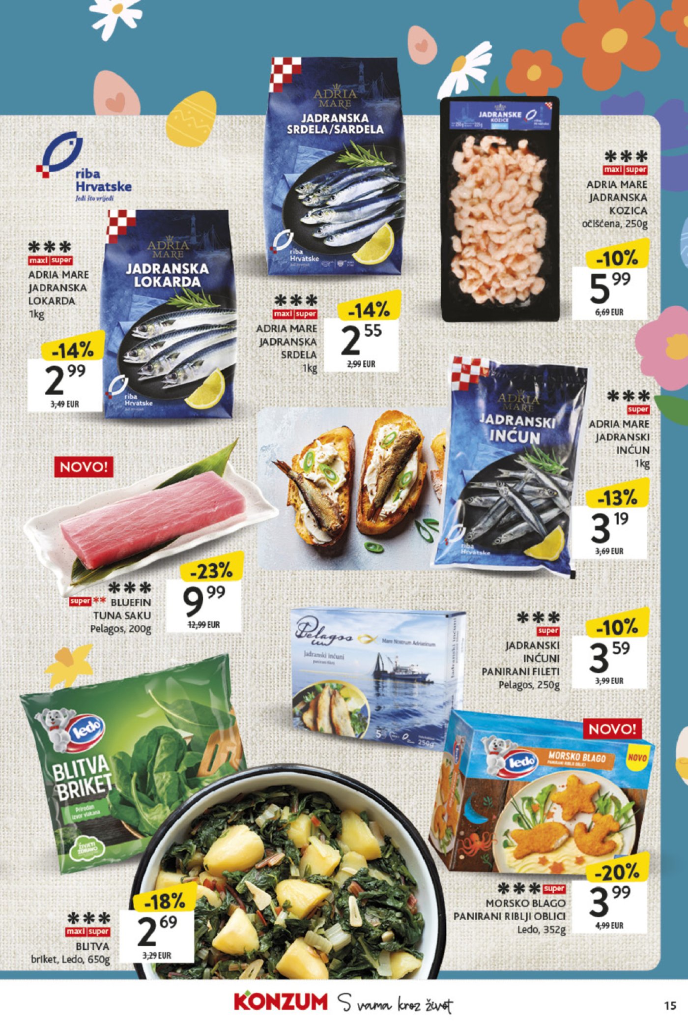 Konzum katalog Najbolje iz Hrvatske 14.4.-19.4.2025.