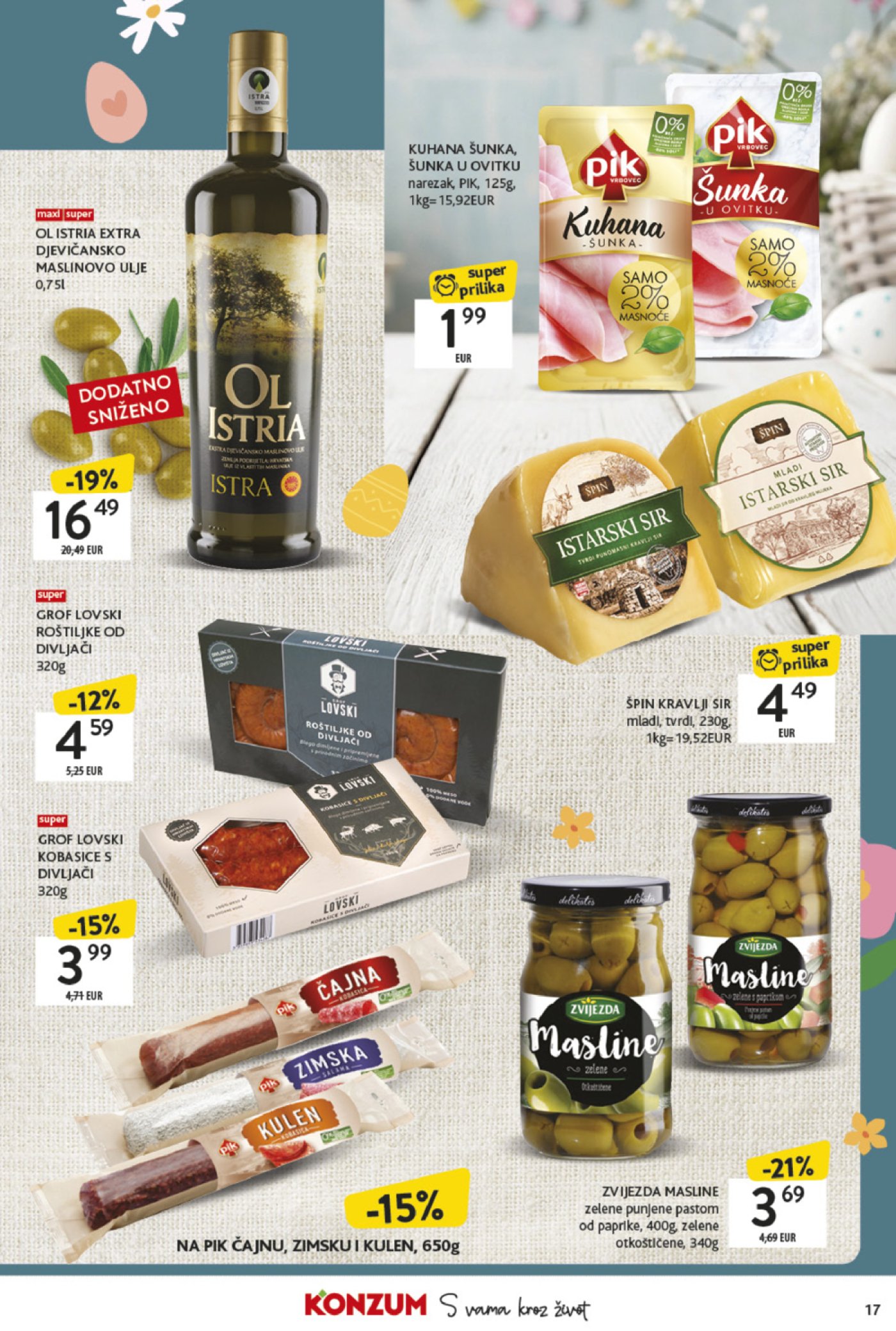 Konzum katalog Najbolje iz Hrvatske 14.4.-19.4.2025.