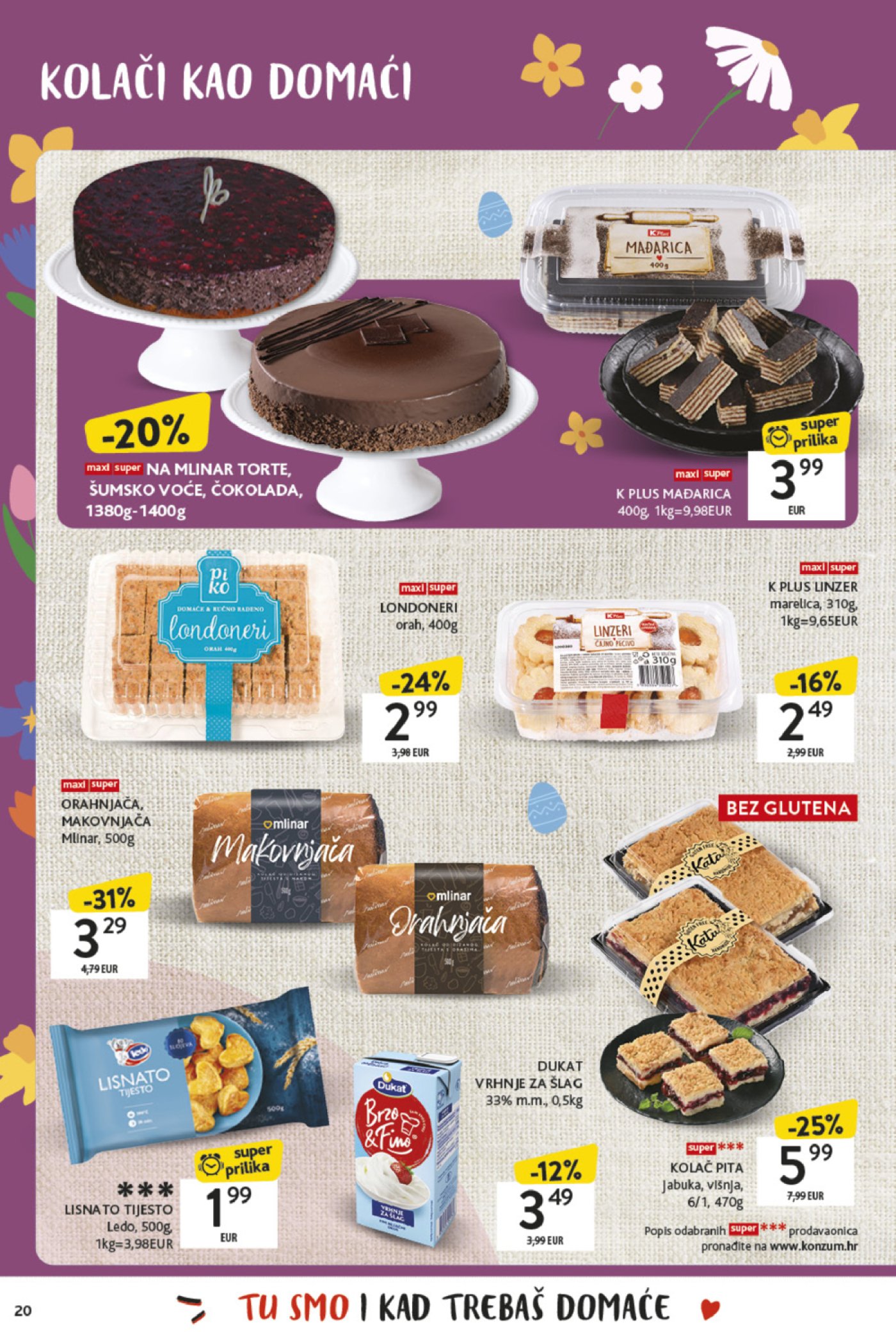 Konzum katalog Najbolje iz Hrvatske 14.4.-19.4.2025.