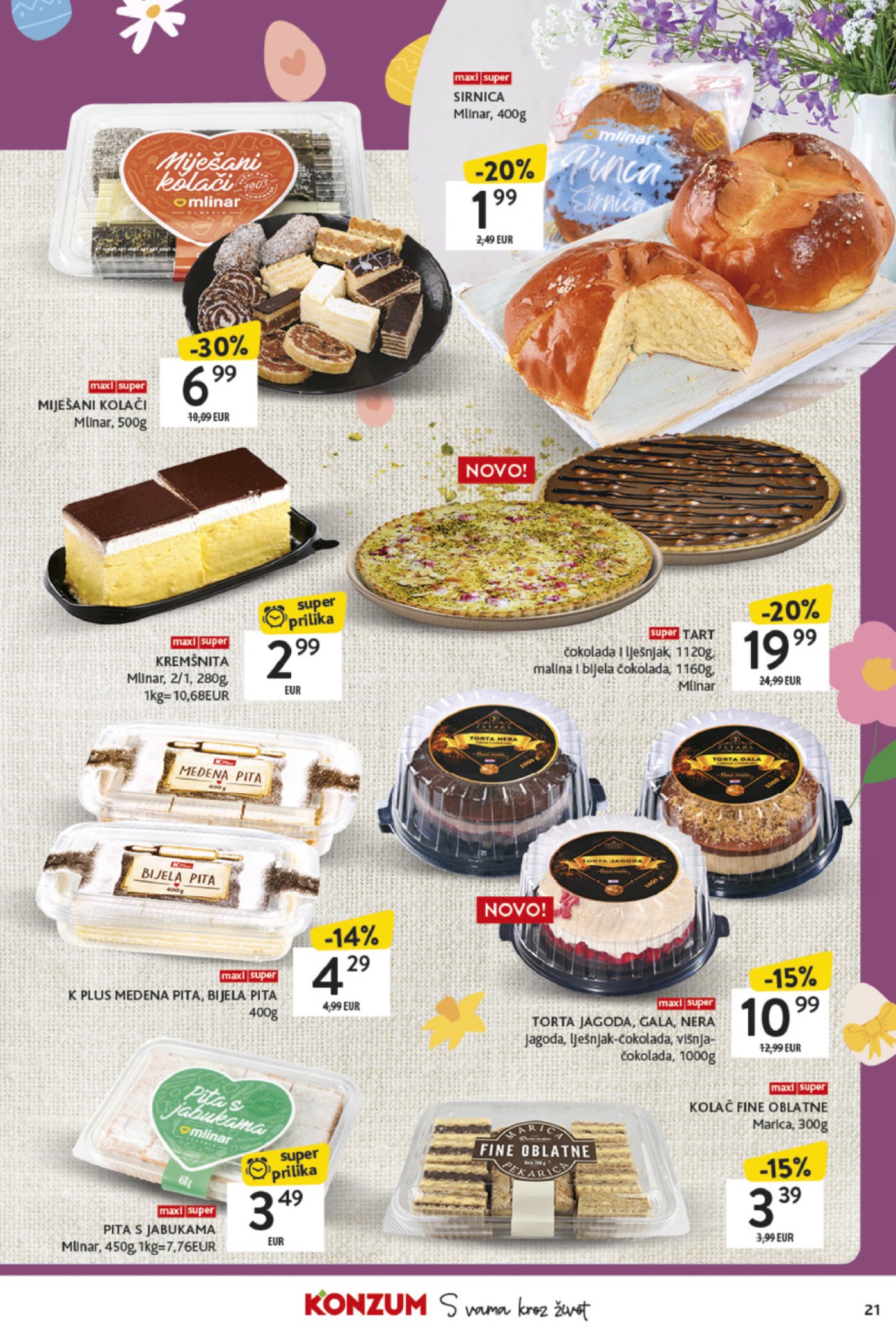 Konzum katalog Najbolje iz Hrvatske 14.4.-19.4.2025.