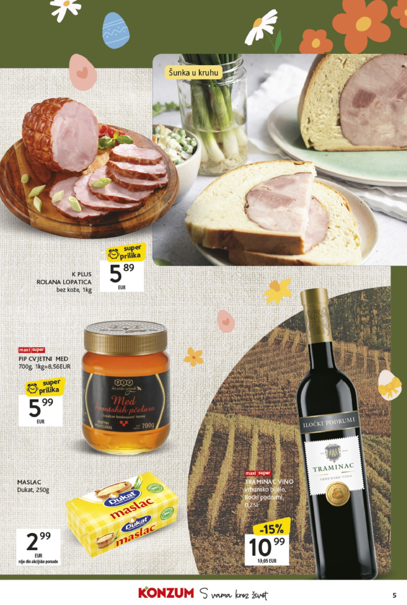 Konzum katalog Najbolje iz Hrvatske 14.4.-19.4.2025.