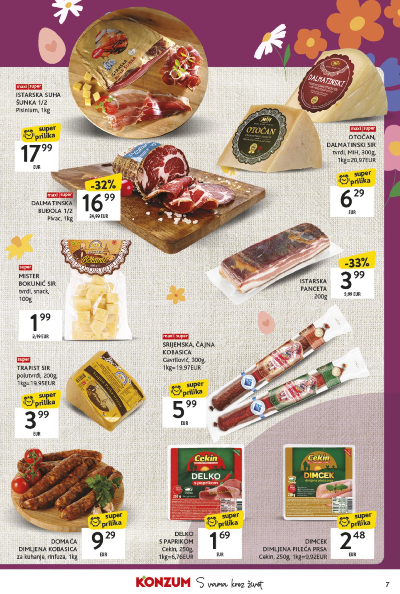 Konzum katalog Najbolje iz Hrvatske 14.4.-19.4.2025.