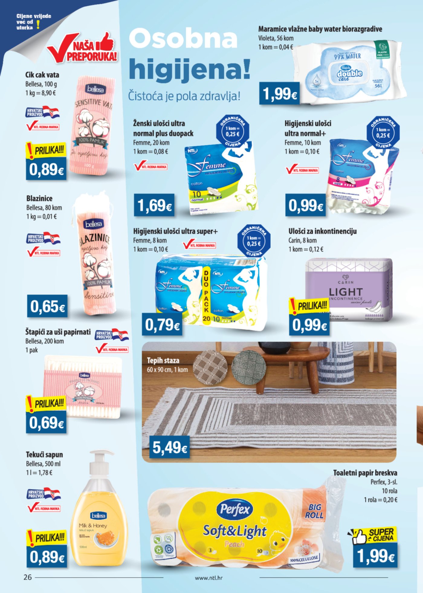 NTL Katalog Akcija 16.04.-22.04.2025. Sjever