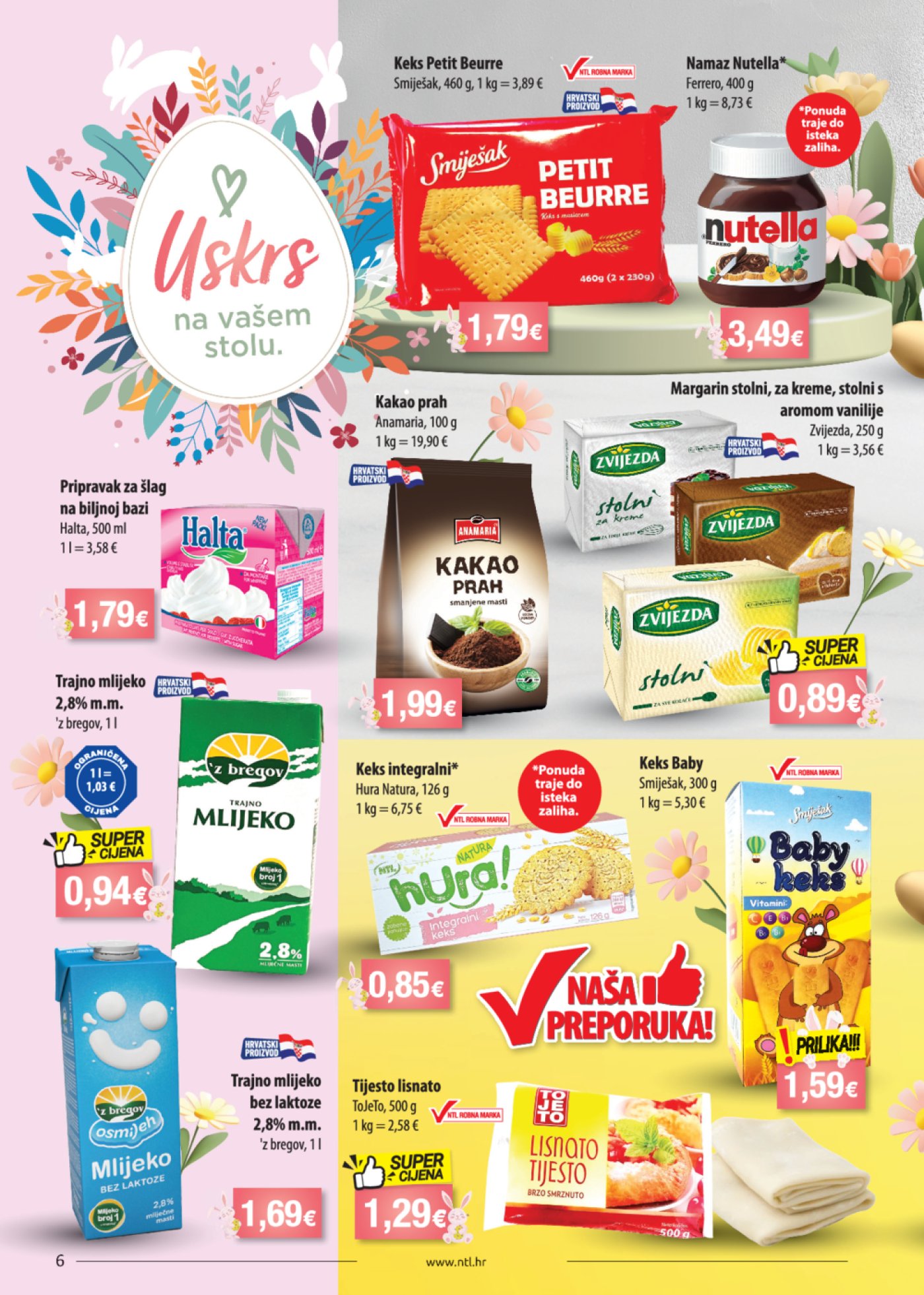 NTL Katalog Akcija 16.04.-22.04.2025. Sjever