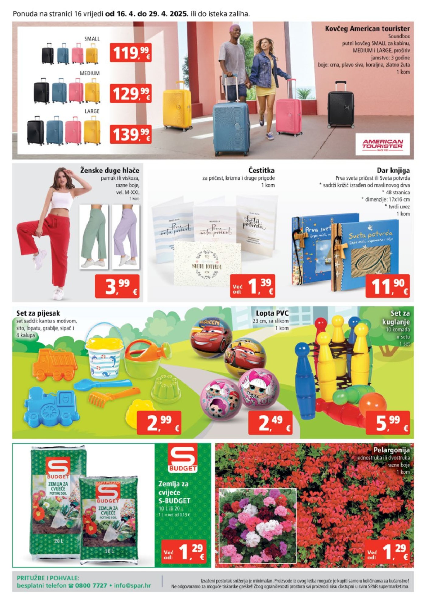 SPAR katalog Akcija 16.04.-22.04.2025.