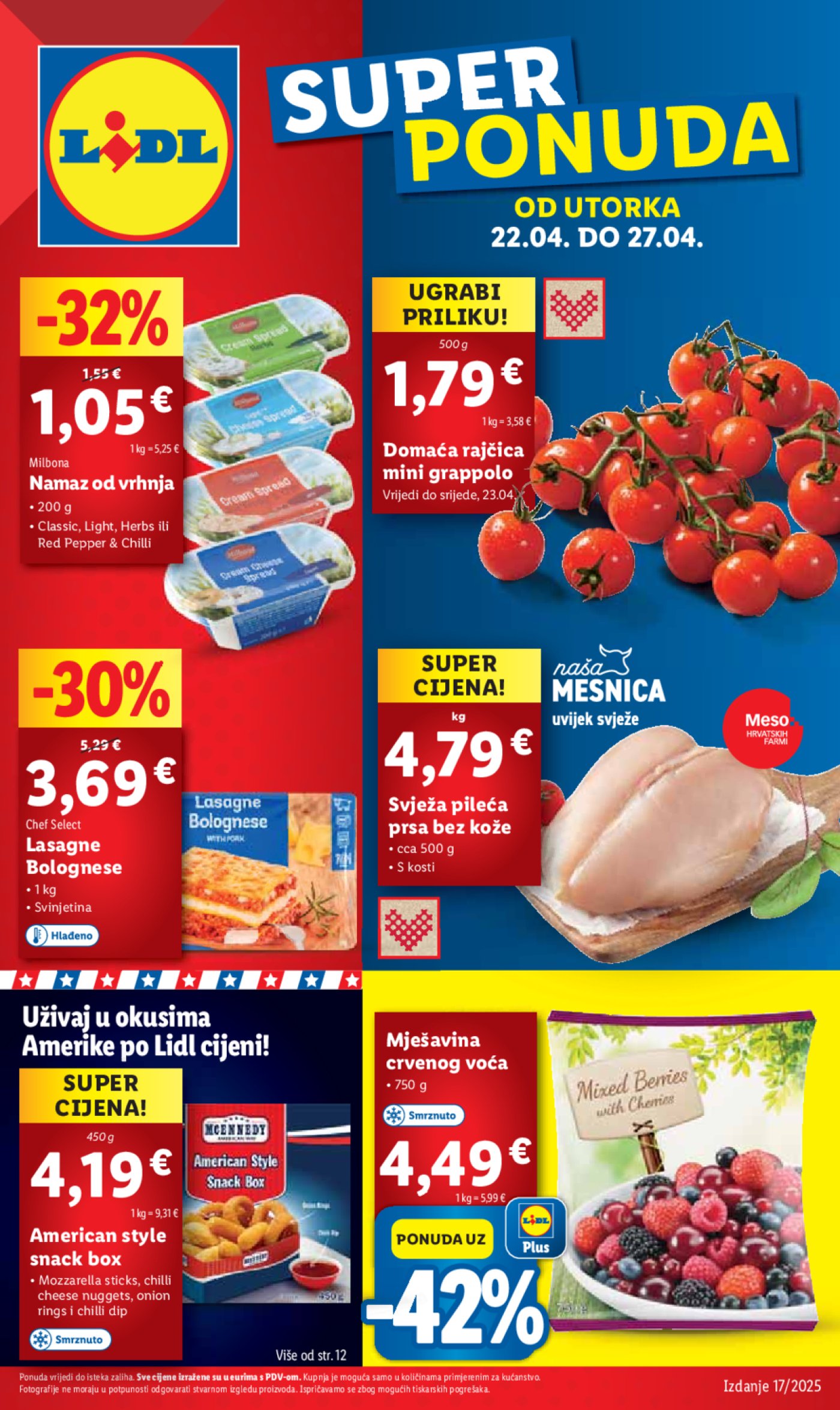 Lidl katalog Super ponuda od utorka 22.04. - 27.04.2025.