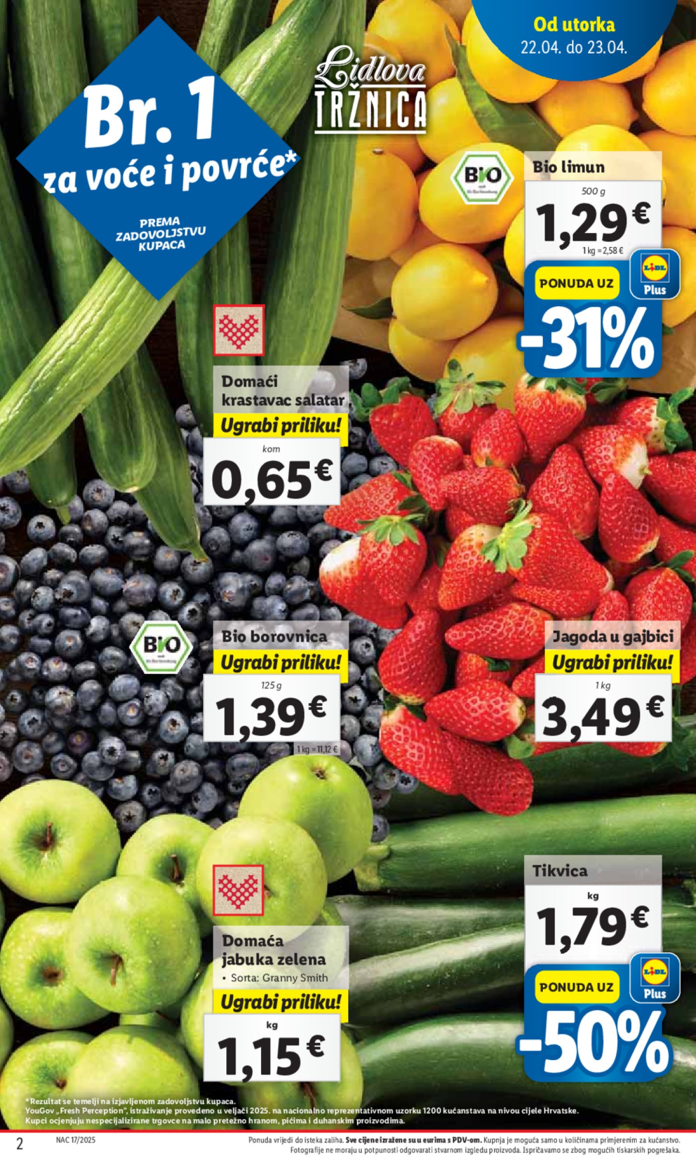 Lidl katalog Super ponuda od utorka 22.04. - 27.04.2025.