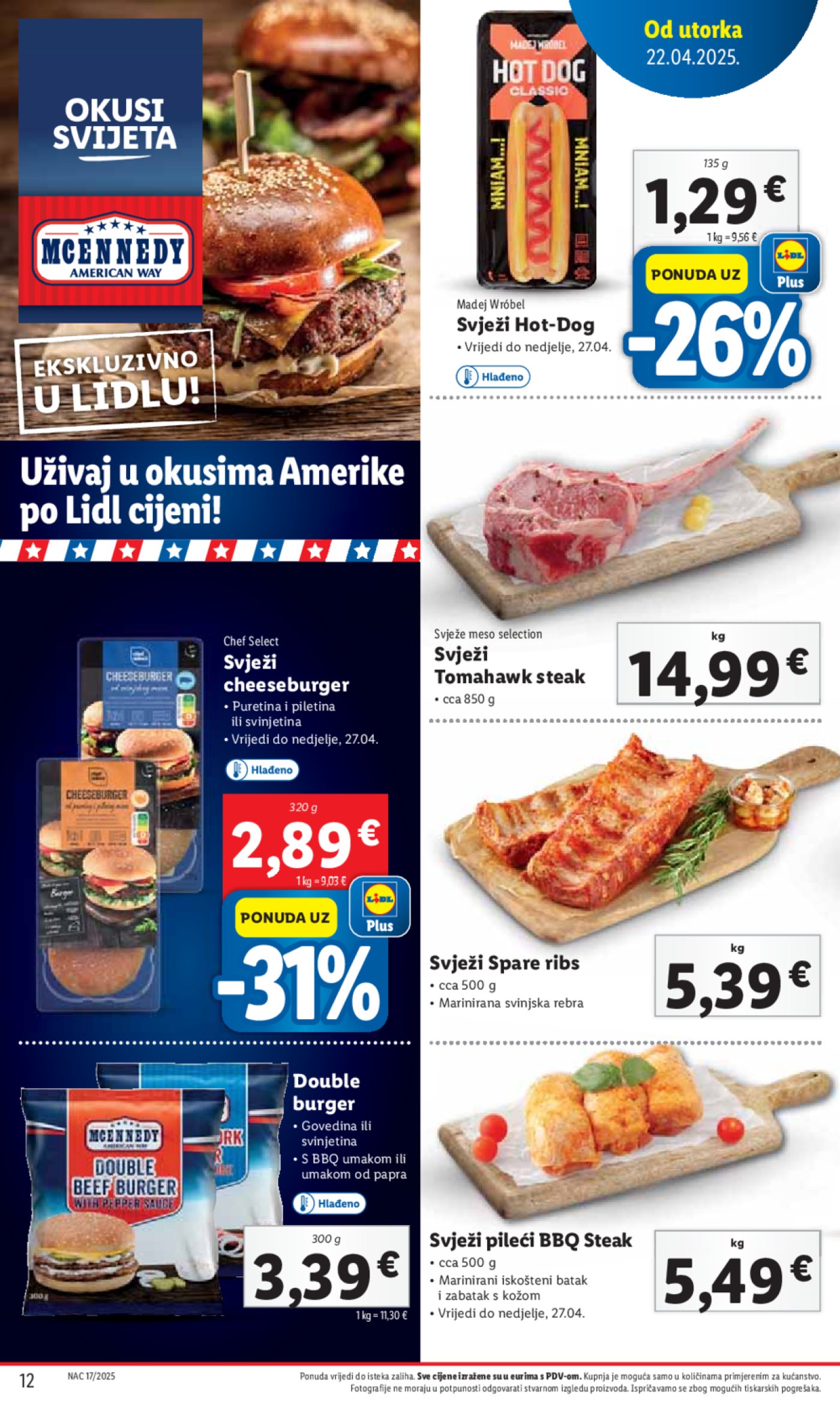 Lidl katalog Super ponuda od utorka 22.04. - 27.04.2025.