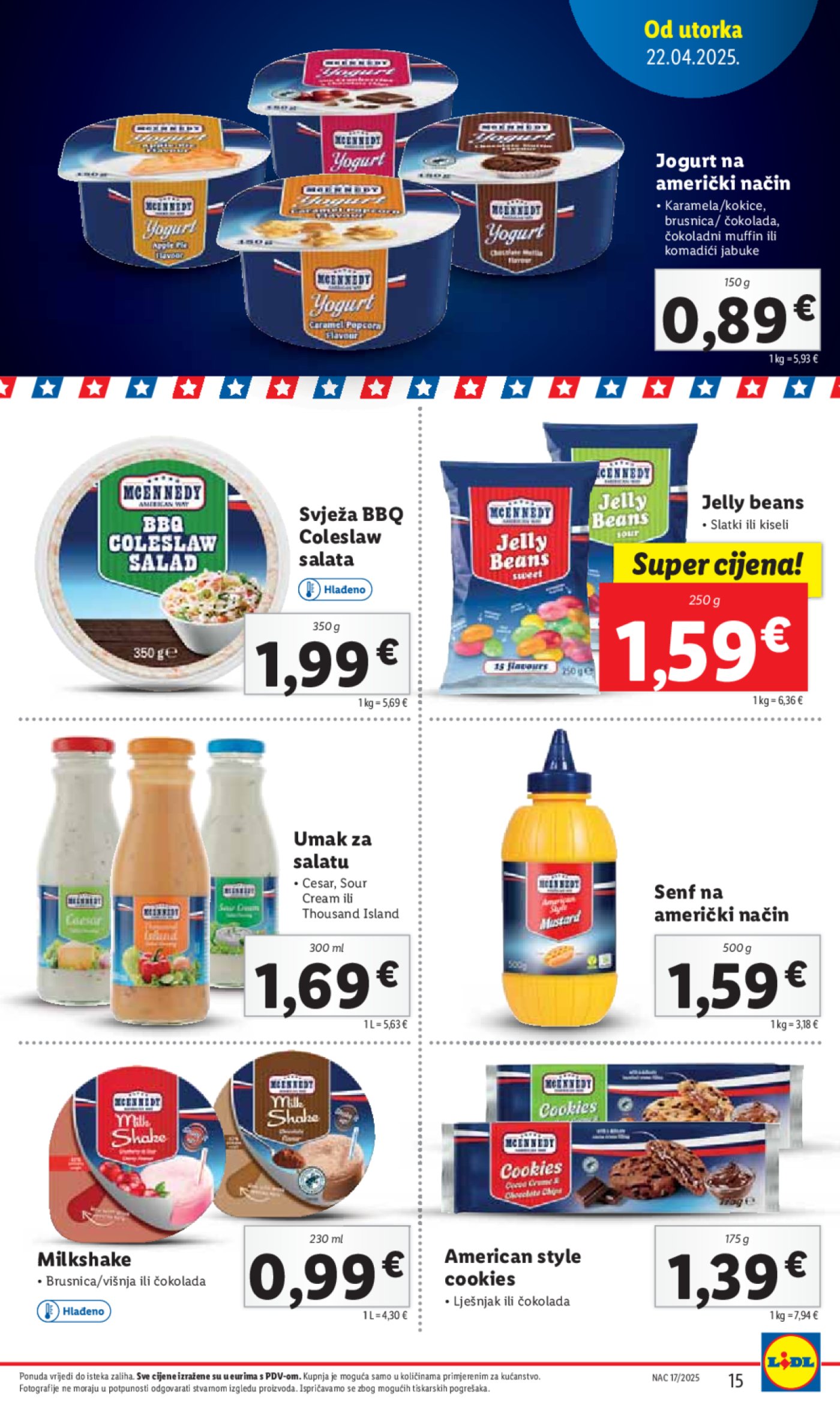 Lidl katalog Super ponuda od utorka 22.04. - 27.04.2025.