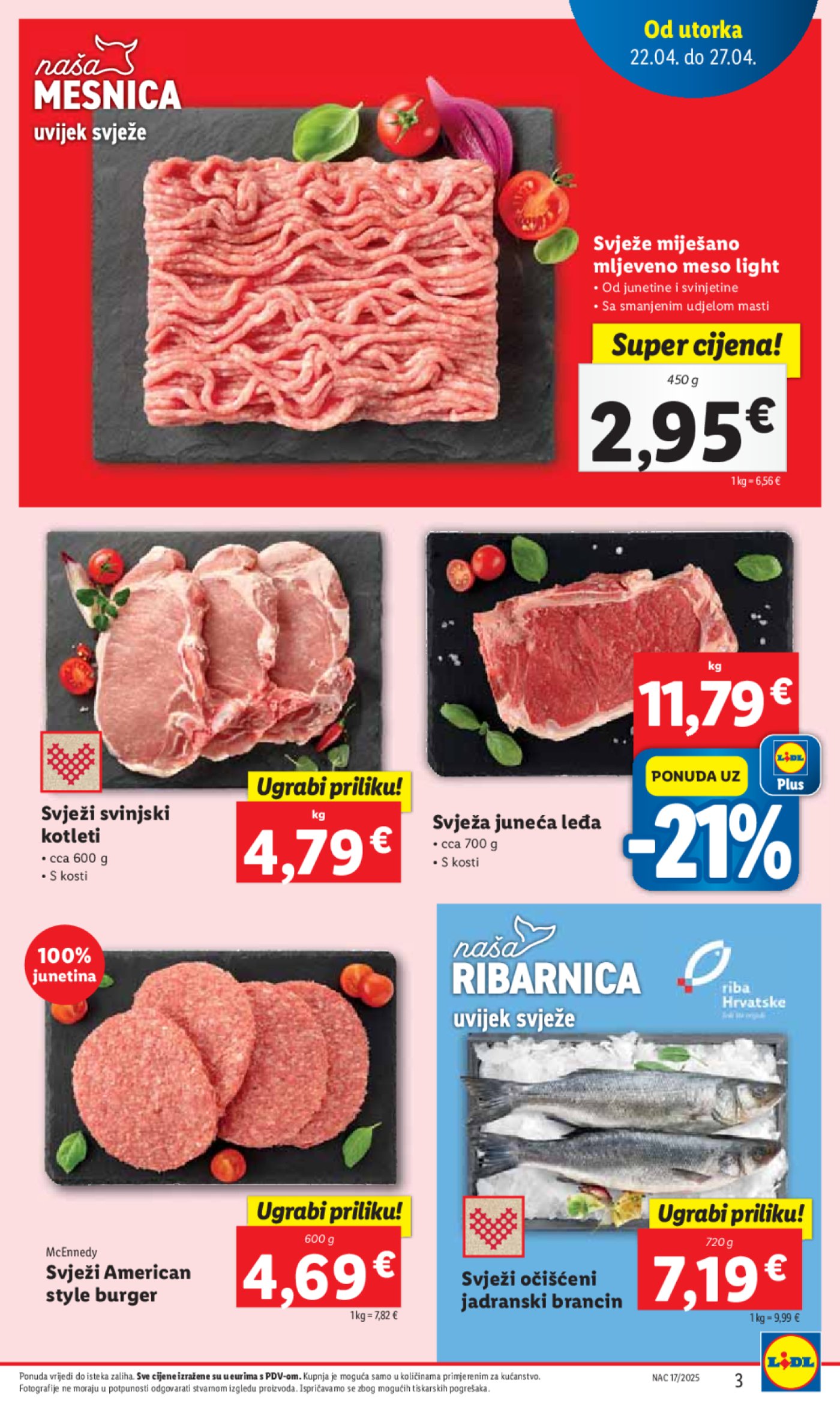 Lidl katalog Super ponuda od utorka 22.04. - 27.04.2025.