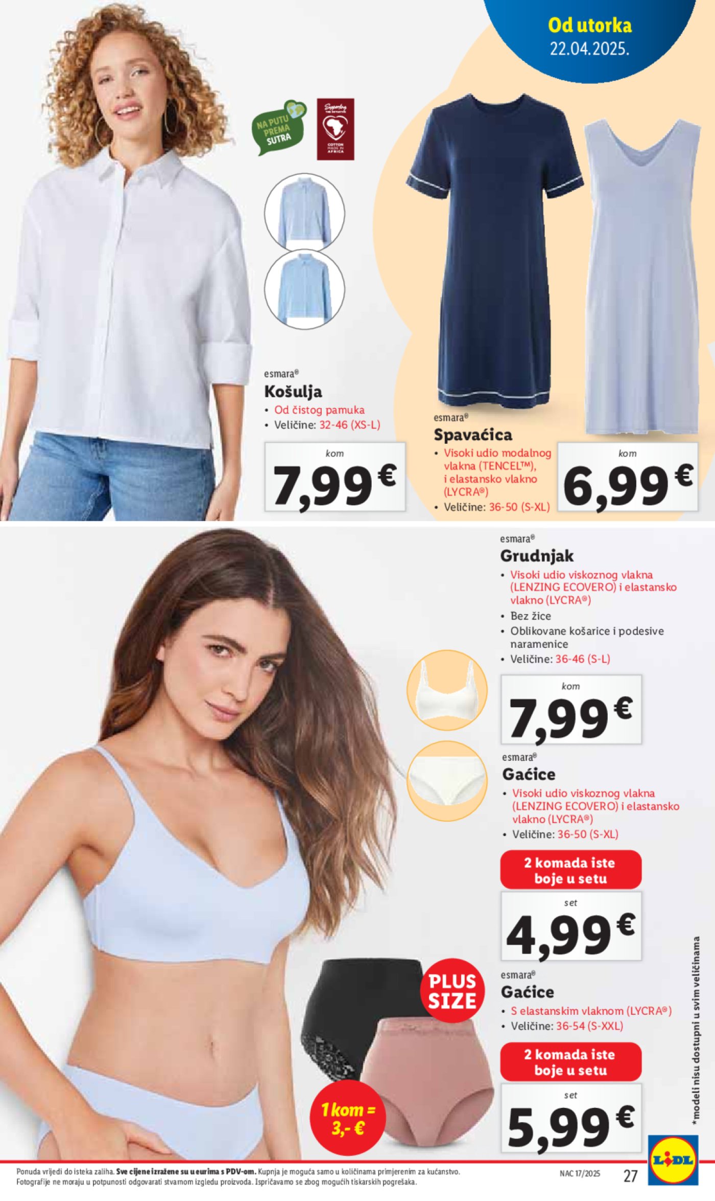 Lidl katalog Super ponuda od utorka 22.04. - 27.04.2025.