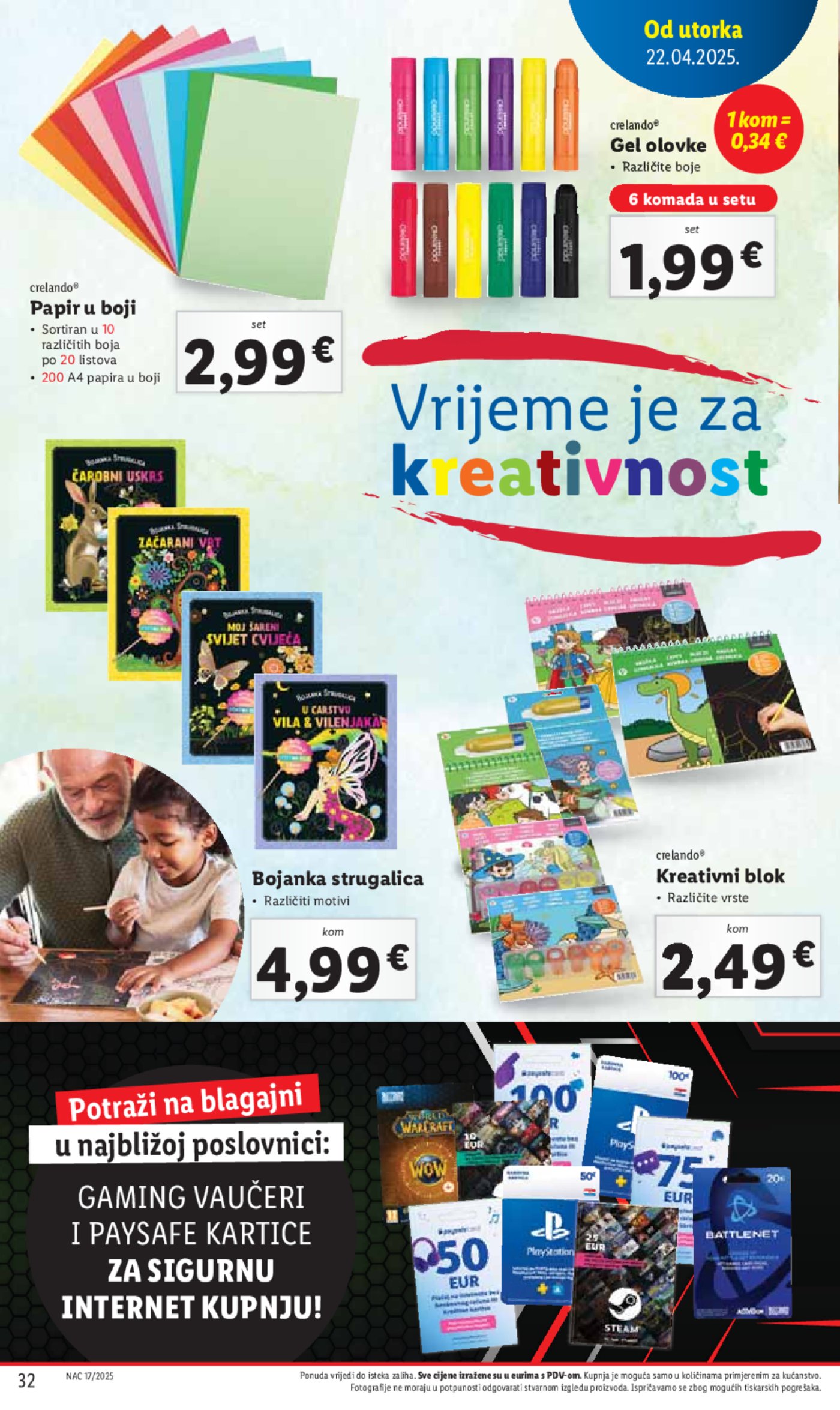 Lidl katalog Super ponuda od utorka 22.04. - 27.04.2025.