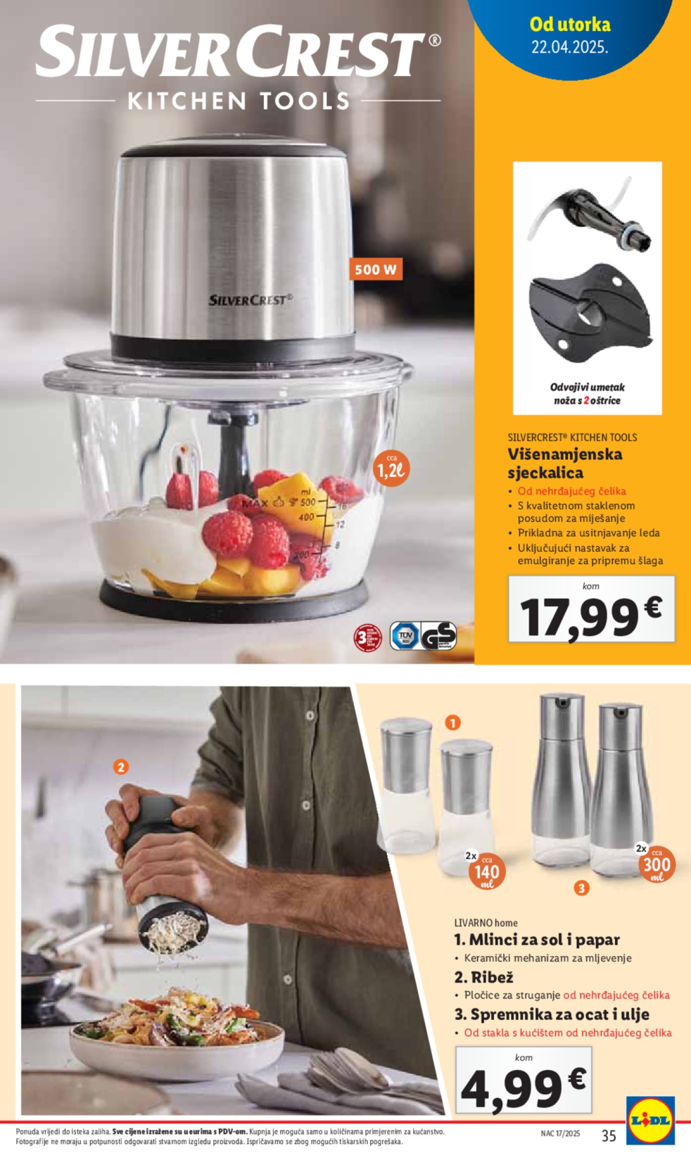 Lidl katalog Super ponuda od utorka 22.04. - 27.04.2025.