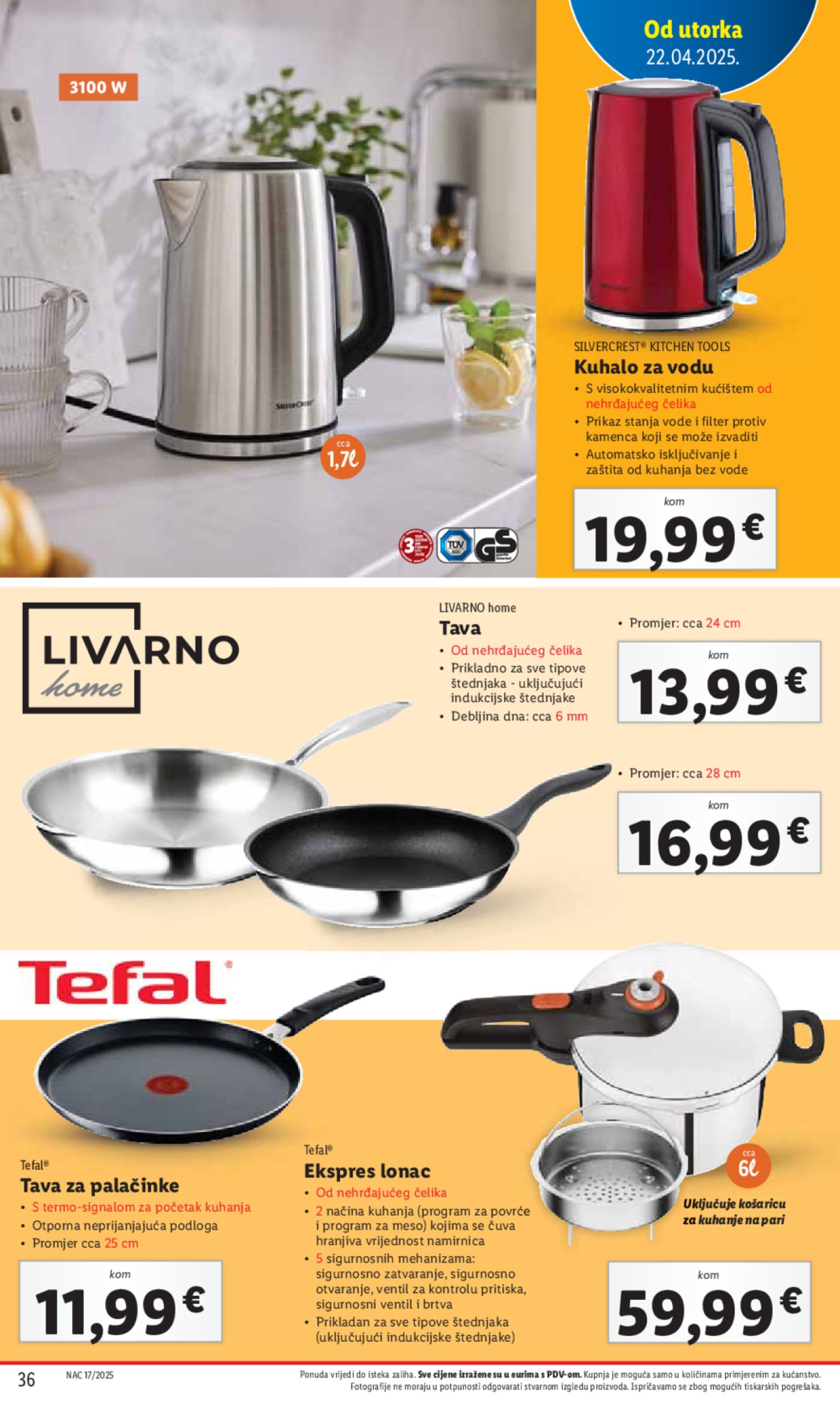 Lidl katalog Super ponuda od utorka 22.04. - 27.04.2025.