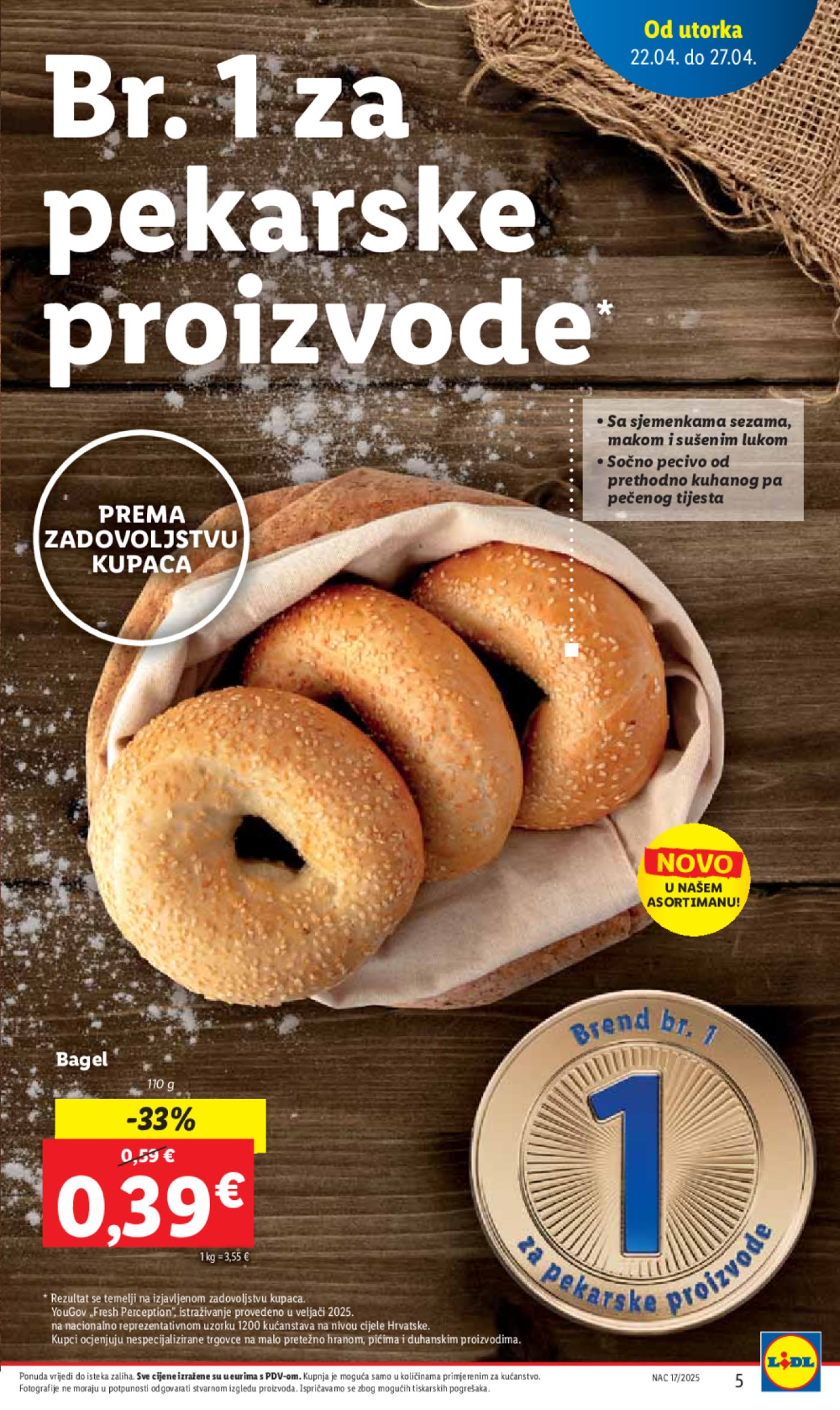 Lidl katalog Super ponuda od utorka 22.04. - 27.04.2025.