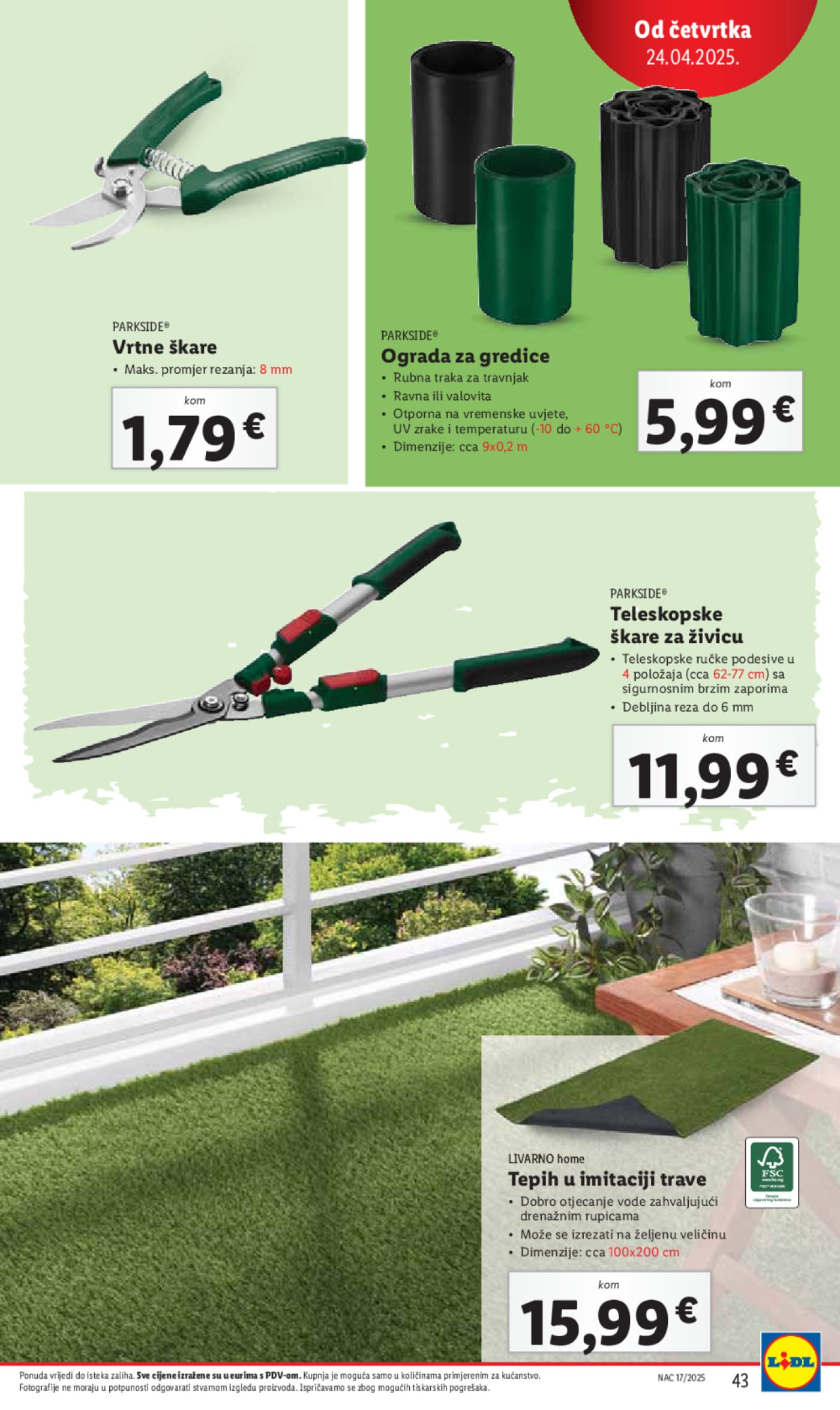 Lidl katalog Super ponuda od utorka 22.04. - 27.04.2025.