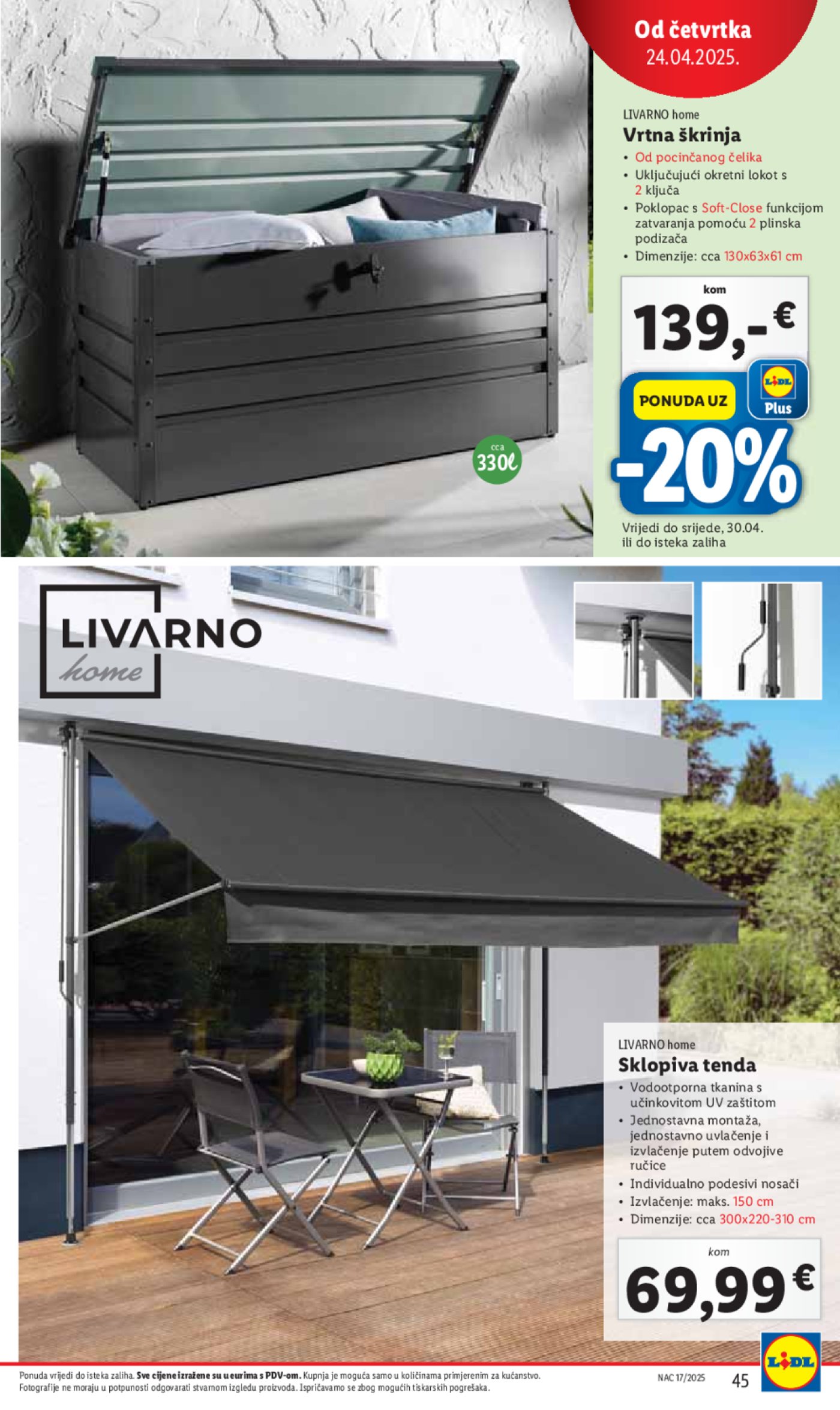 Lidl katalog Super ponuda od utorka 22.04. - 27.04.2025.