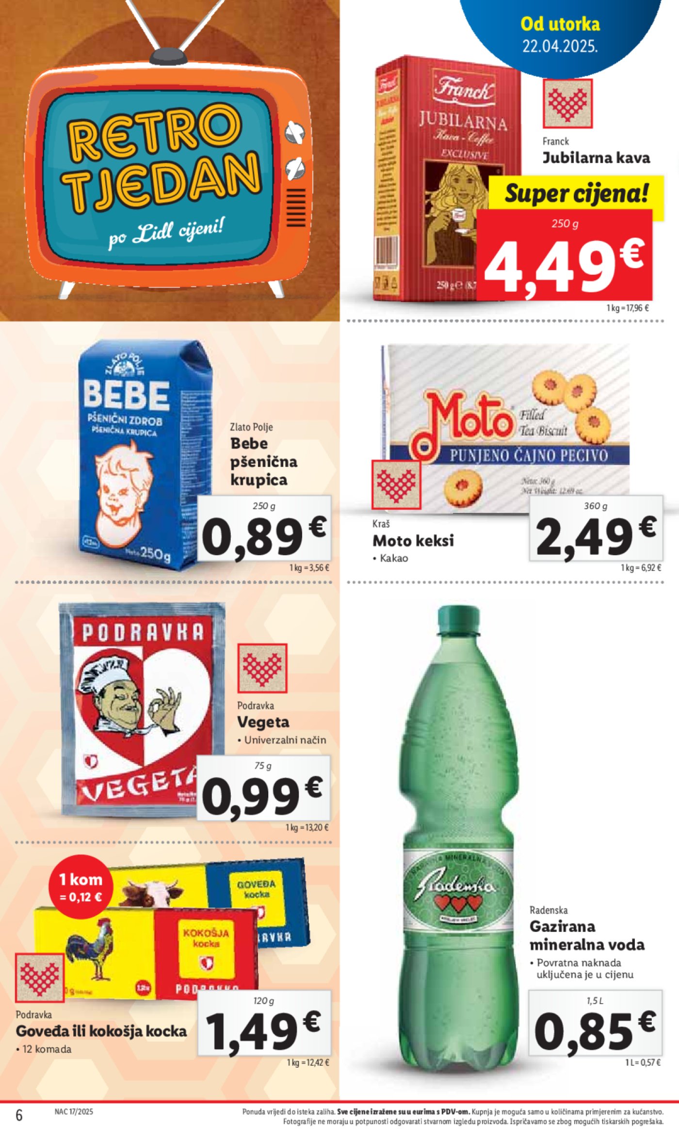 Lidl katalog Super ponuda od utorka 22.04. - 27.04.2025.