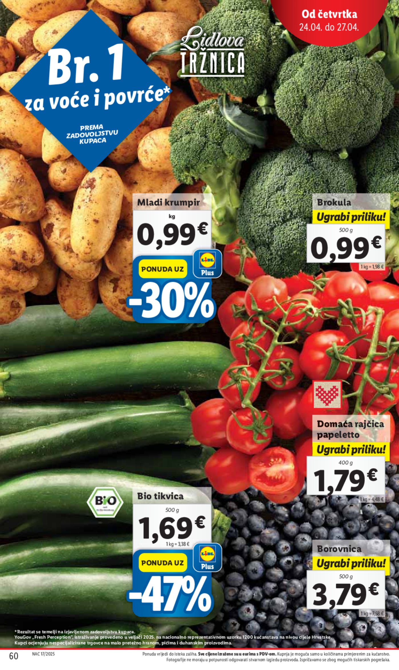 Lidl katalog Super ponuda od utorka 22.04. - 27.04.2025.