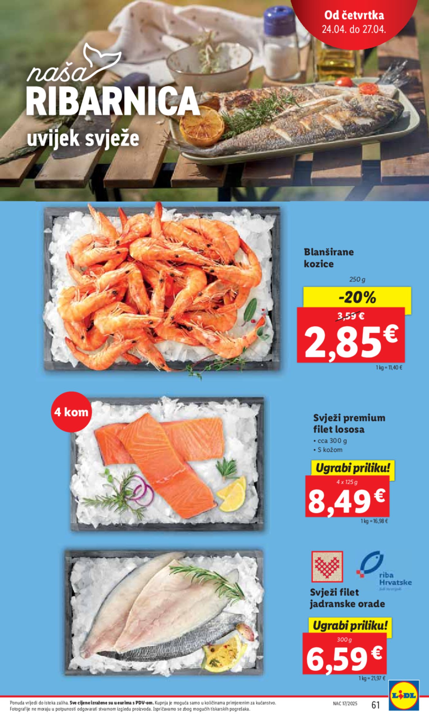 Lidl katalog Super ponuda od utorka 22.04. - 27.04.2025.