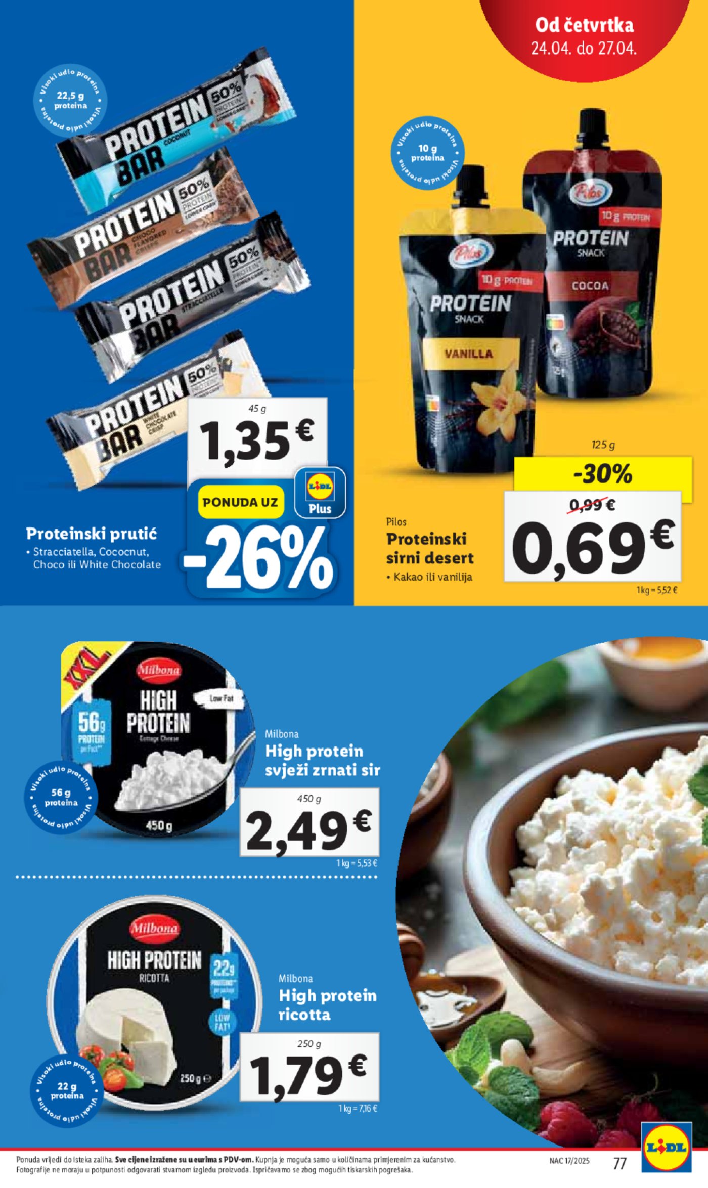 Lidl katalog Super ponuda od utorka 22.04. - 27.04.2025.