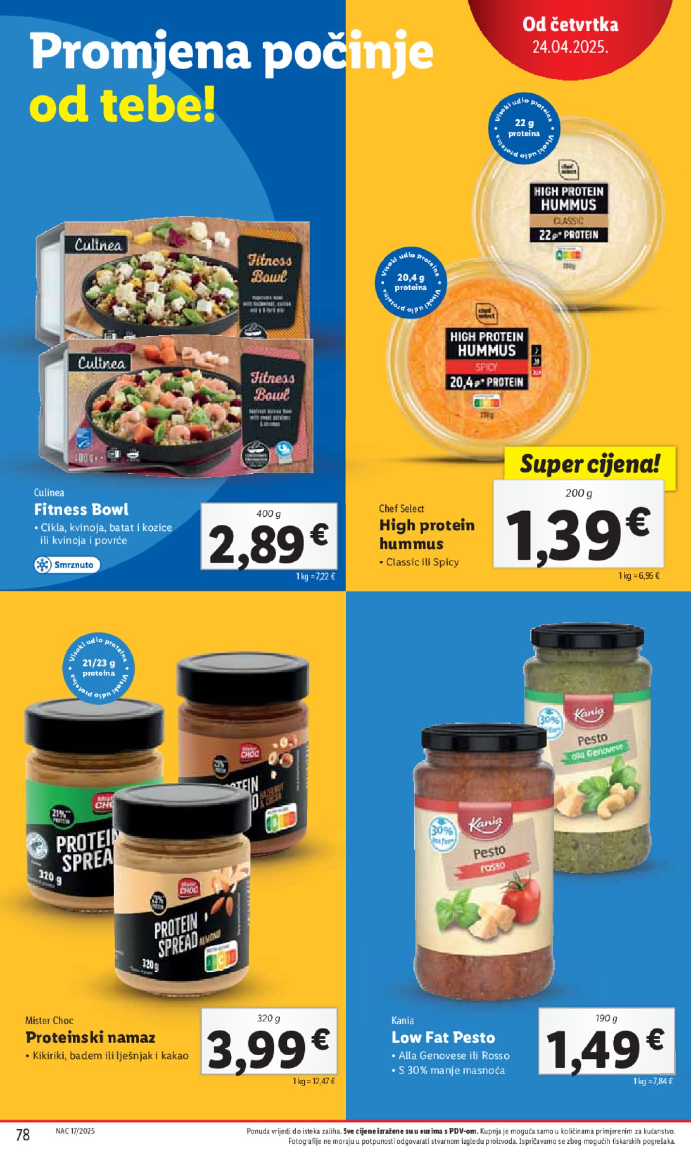 Lidl katalog Super ponuda od utorka 22.04. - 27.04.2025.