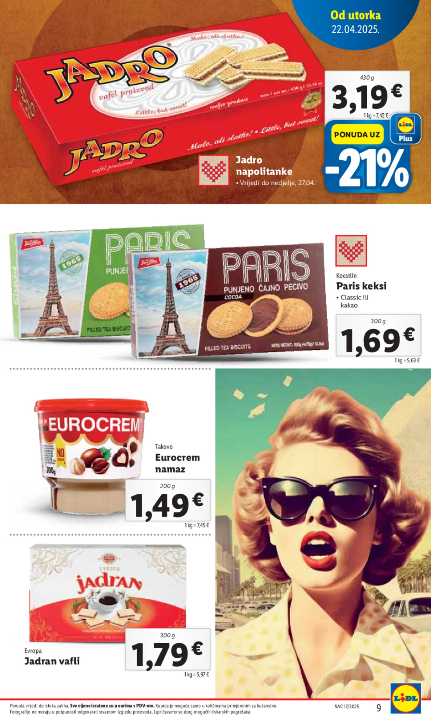 Lidl katalog Super ponuda od utorka 22.04. - 27.04.2025.