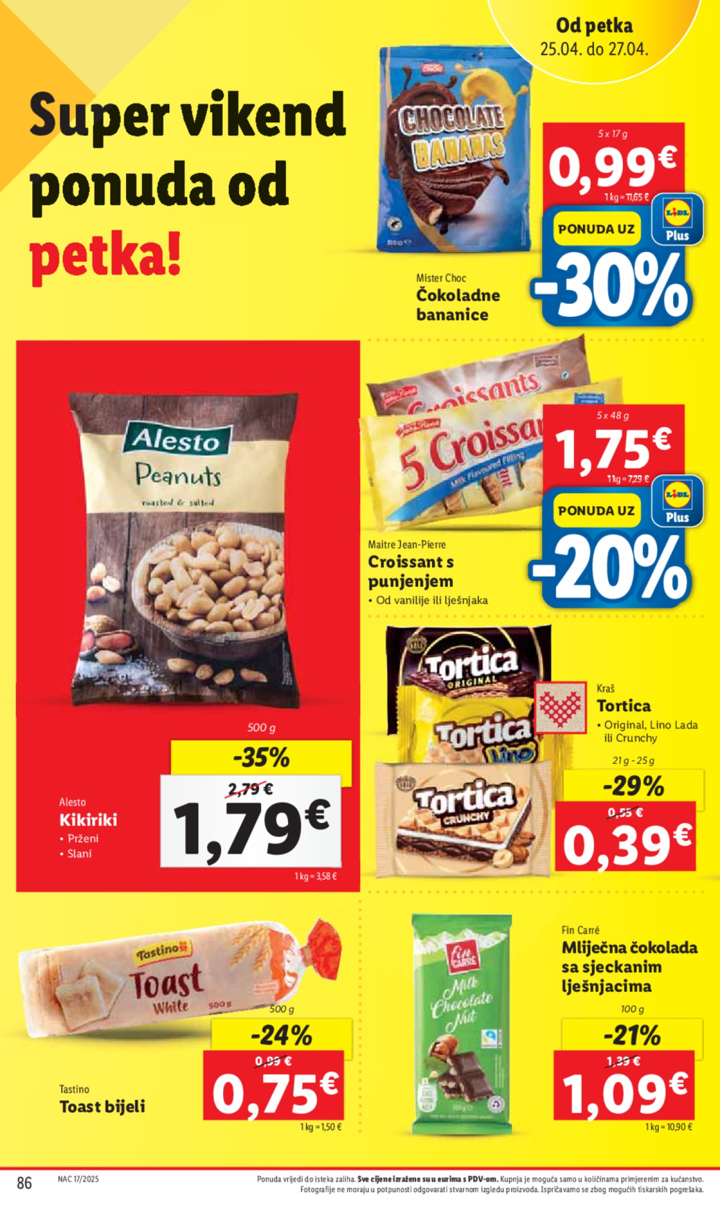 Lidl katalog Super ponuda od utorka 22.04. - 27.04.2025.
